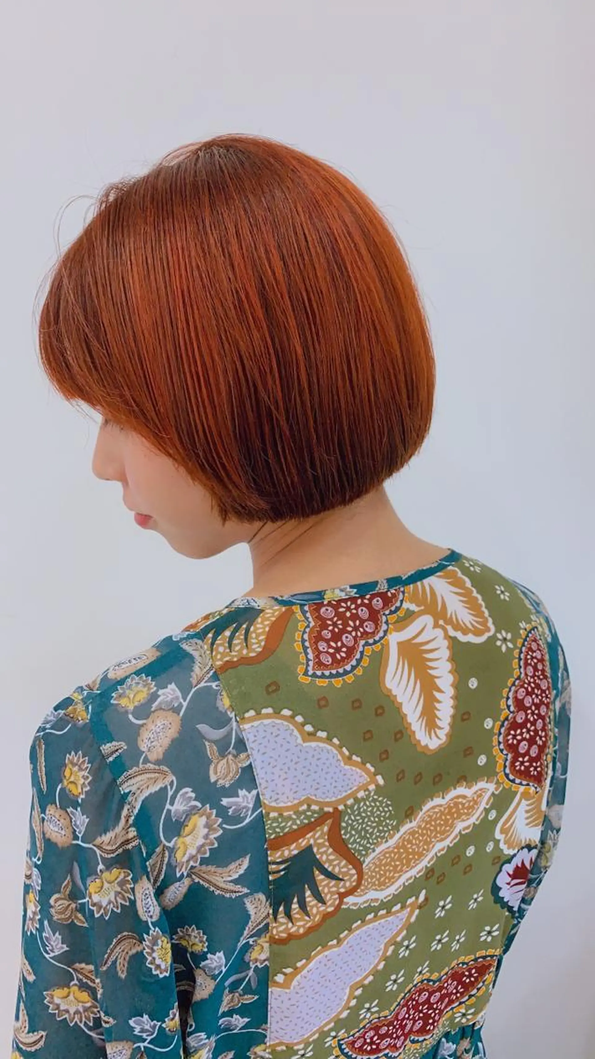 ショート カラー ブリーチ ブリーチなしカラー オレンジ お肌の角質ケア / ベラステギのその他イメージ