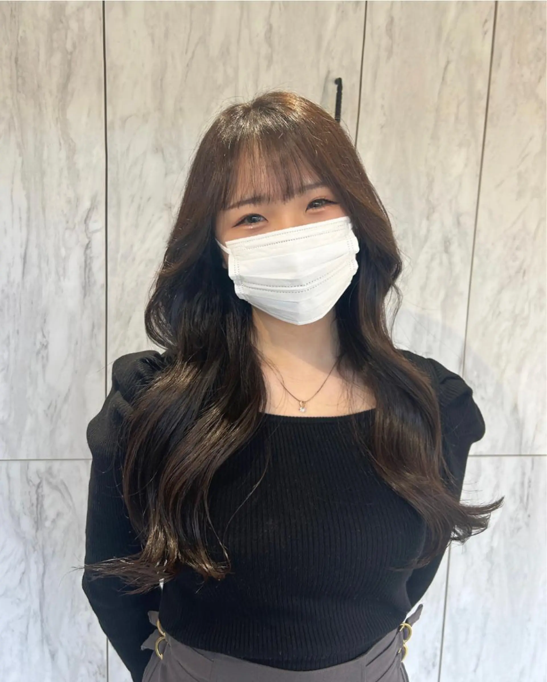 ロング 韓国ヘア🕊村上 ののこ🕊のヘアスタイル