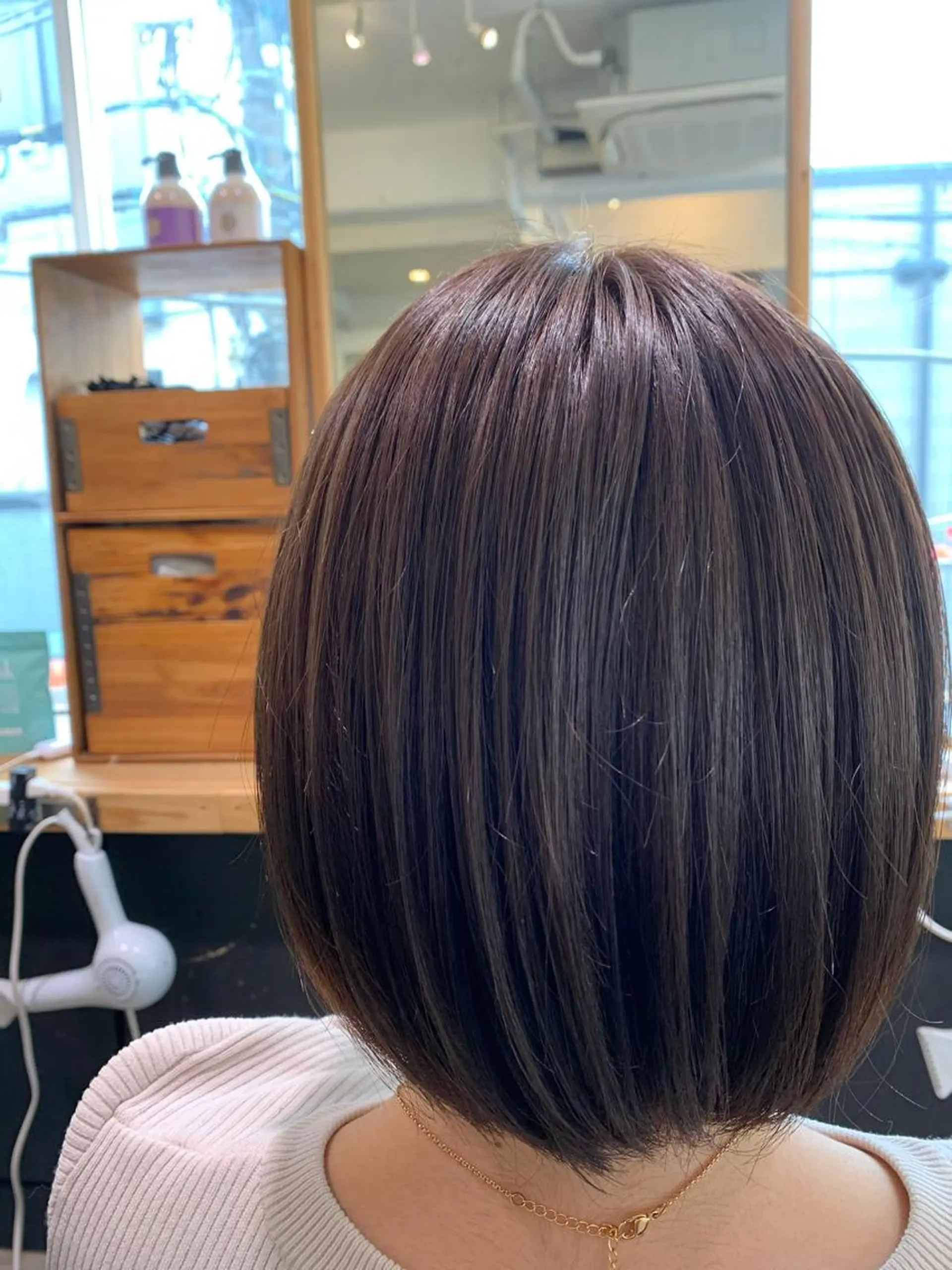 ミディアム カラー ヘアアレンジ 透明感カラー カット ヘアカラー トリートメント Sia中野新橋 『JUNYA』のヘアスタイル