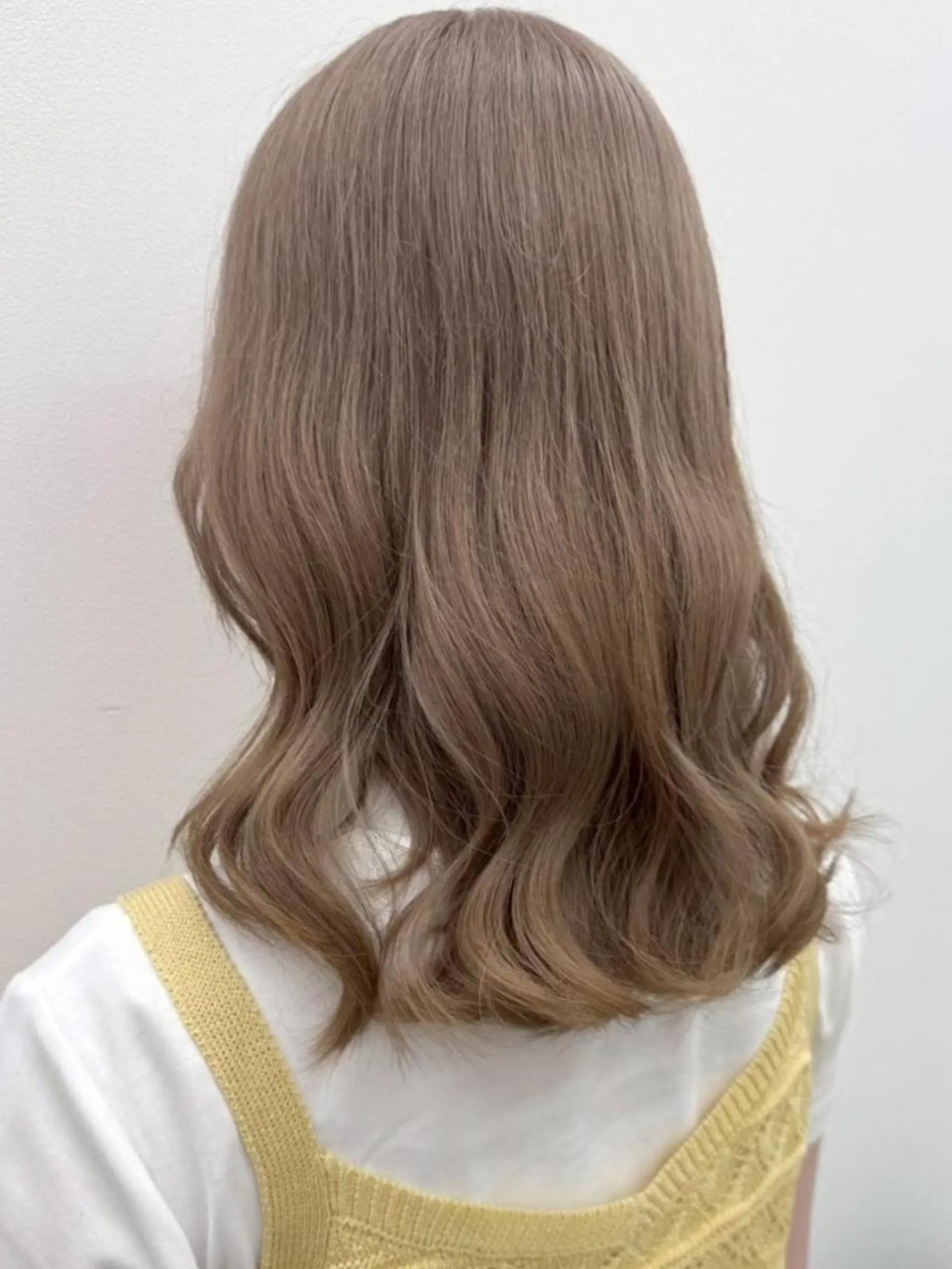 ミディアム カット ヘアカラー トリートメント 幕田 希耀美のヘアスタイル