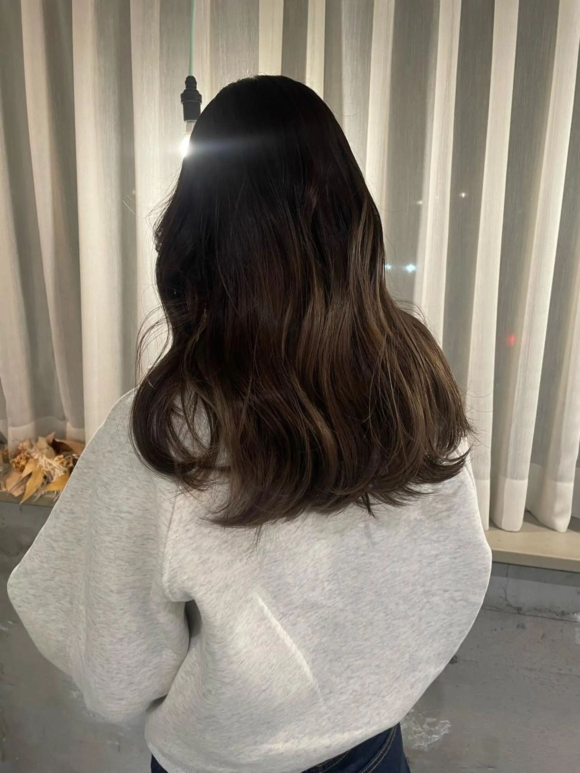 セミロング カラー カット ヘアカラー 海外レイヤー /NAGISAのヘアスタイル