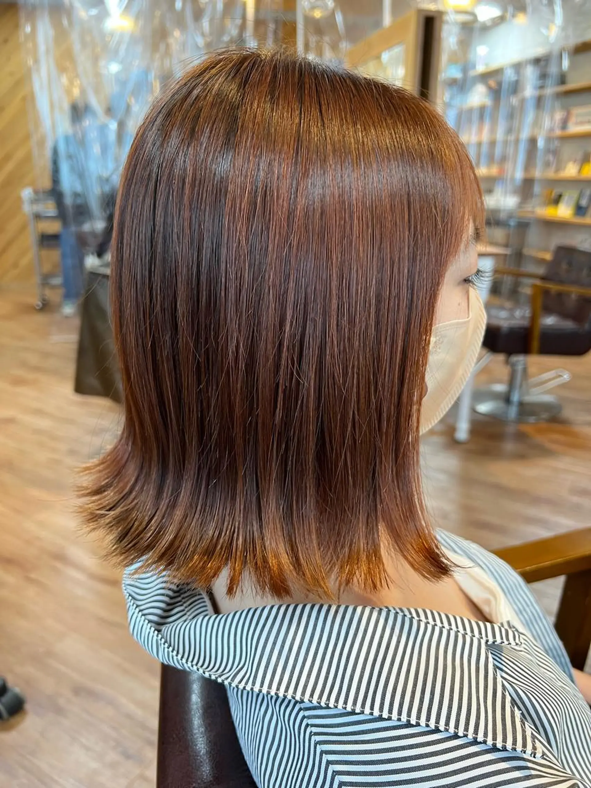 ミディアム カラー Topstylist YUKIのヘアスタイル