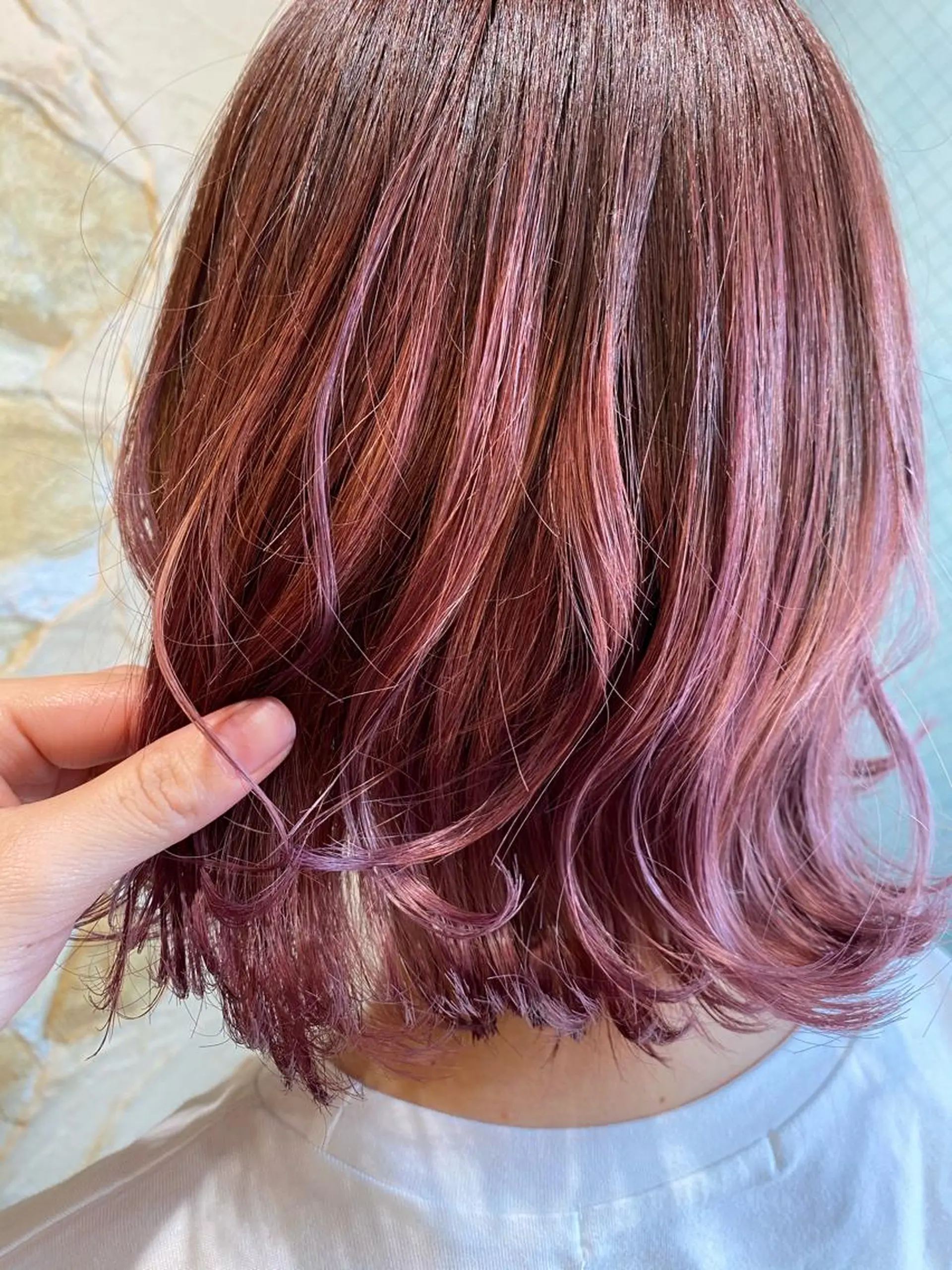 ミディアム カラー パーマ 清水 由佳のマツエク・マツパデザイン