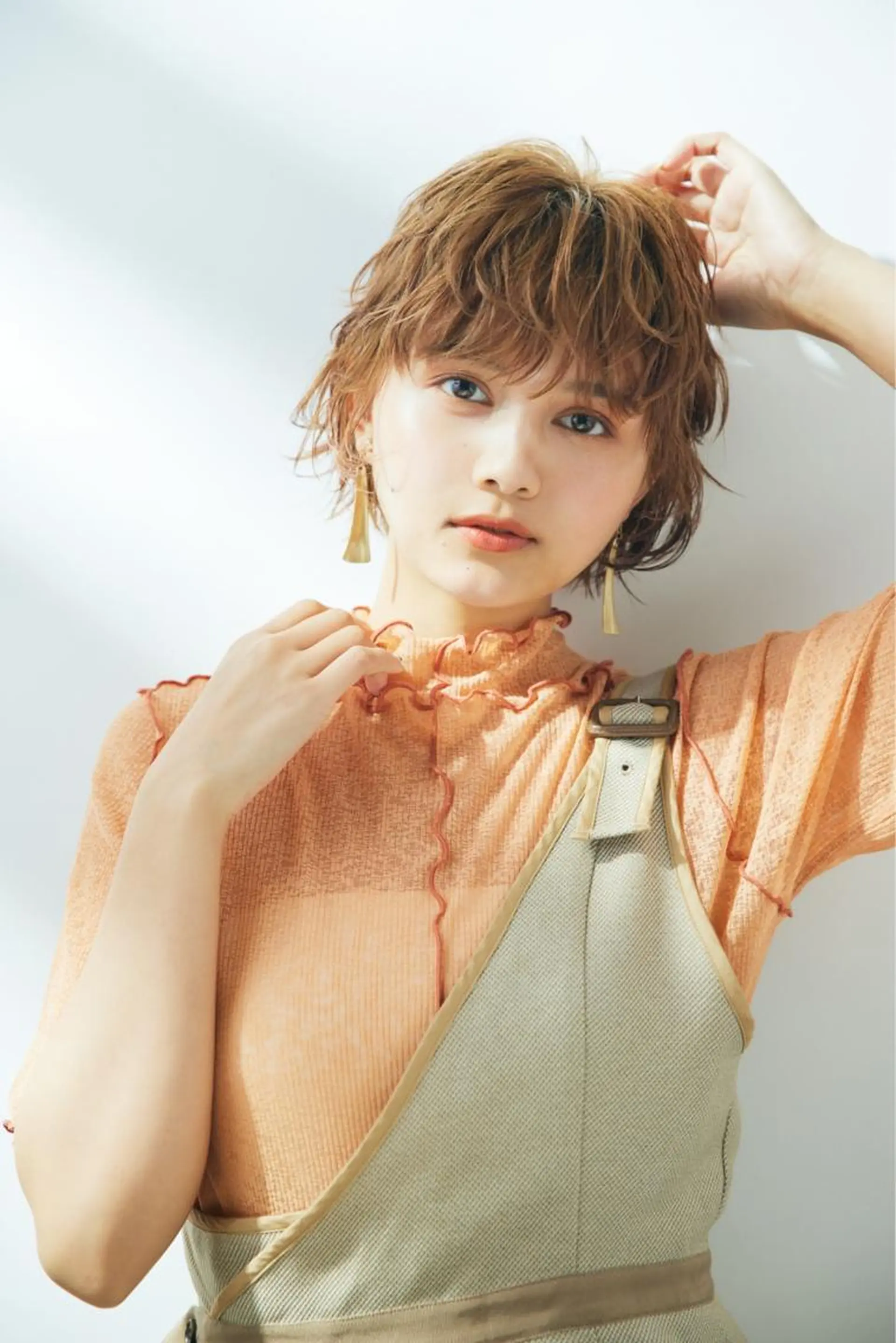 ショート ショートボブ ボブ くびれヘア ショートヘア 🎨インナーカラー が得意👍新垣⚜️のヘアスタイル