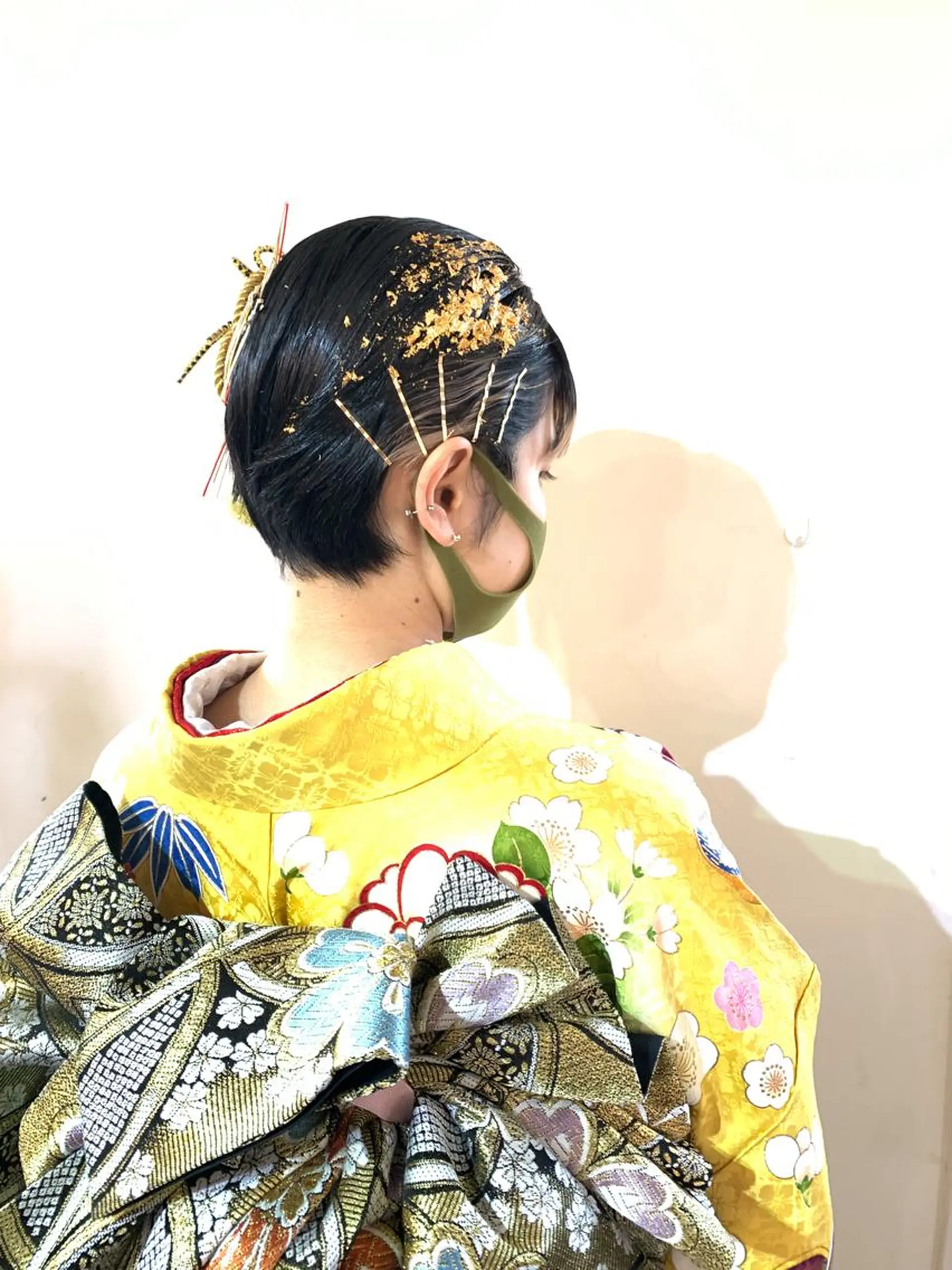 ショート トレンドパーマ 加藤菜月のヘアスタイル