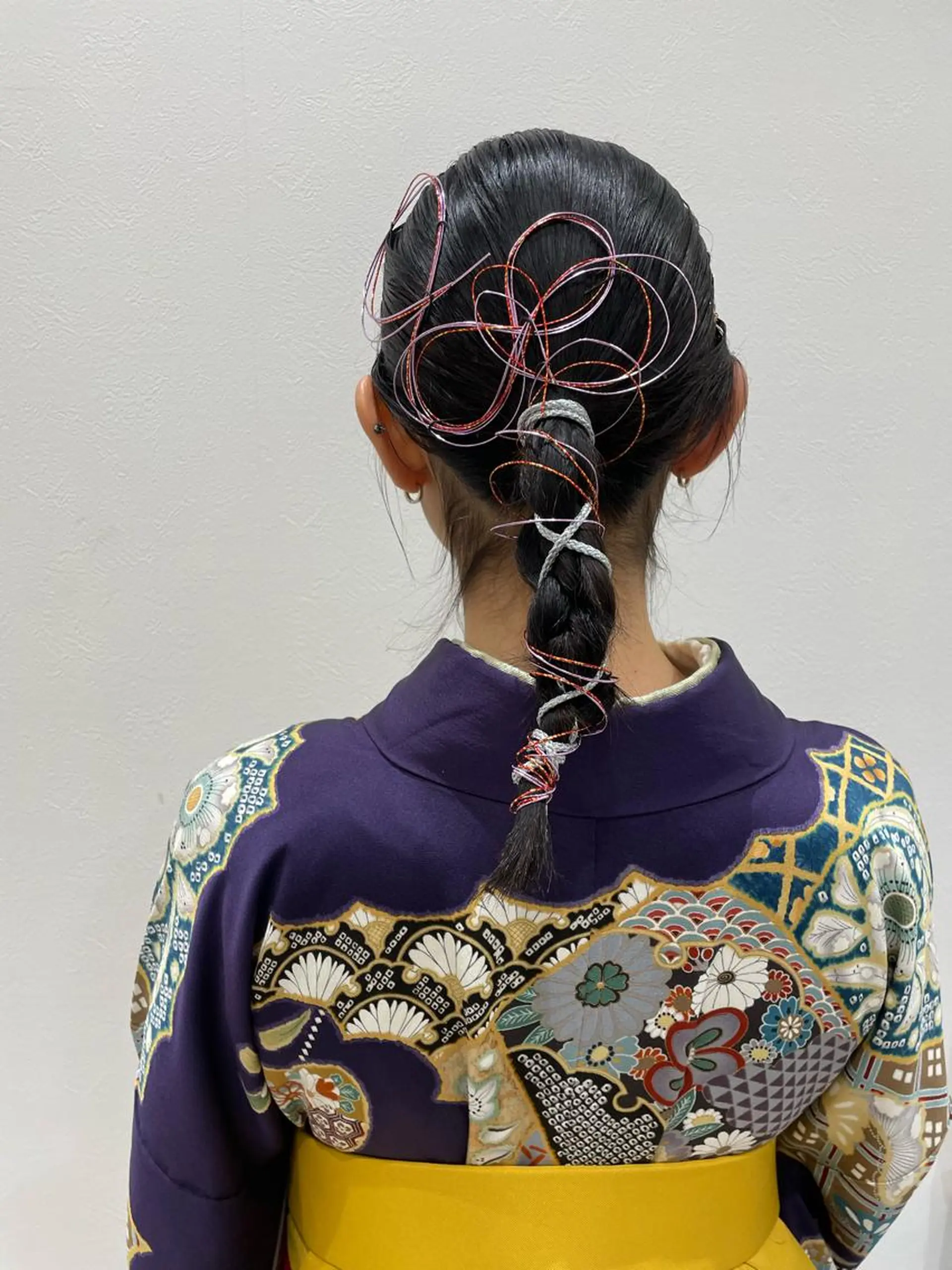 ロング 卒業式のヘアスタイル 🩵ANELA東口 齋藤琴音💚のマツエク・マツパデザイン