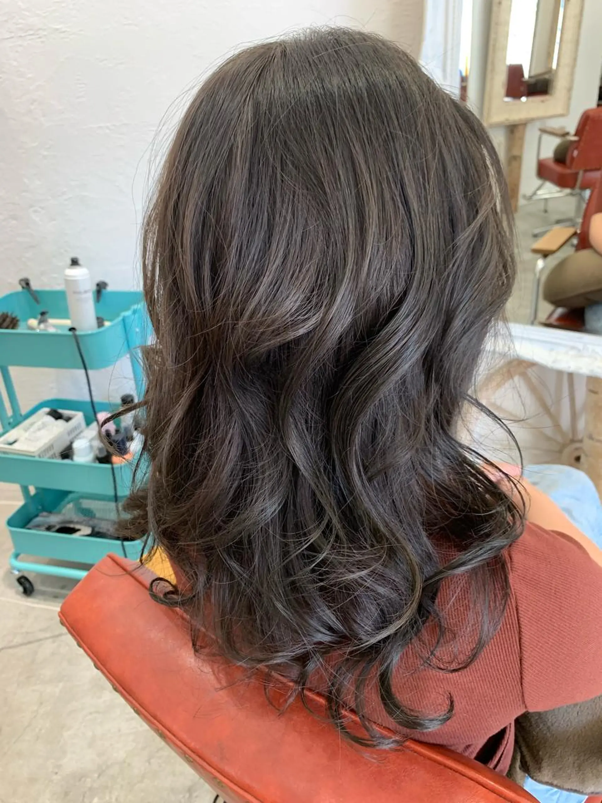 ロング カラー fio マナミのヘアスタイル