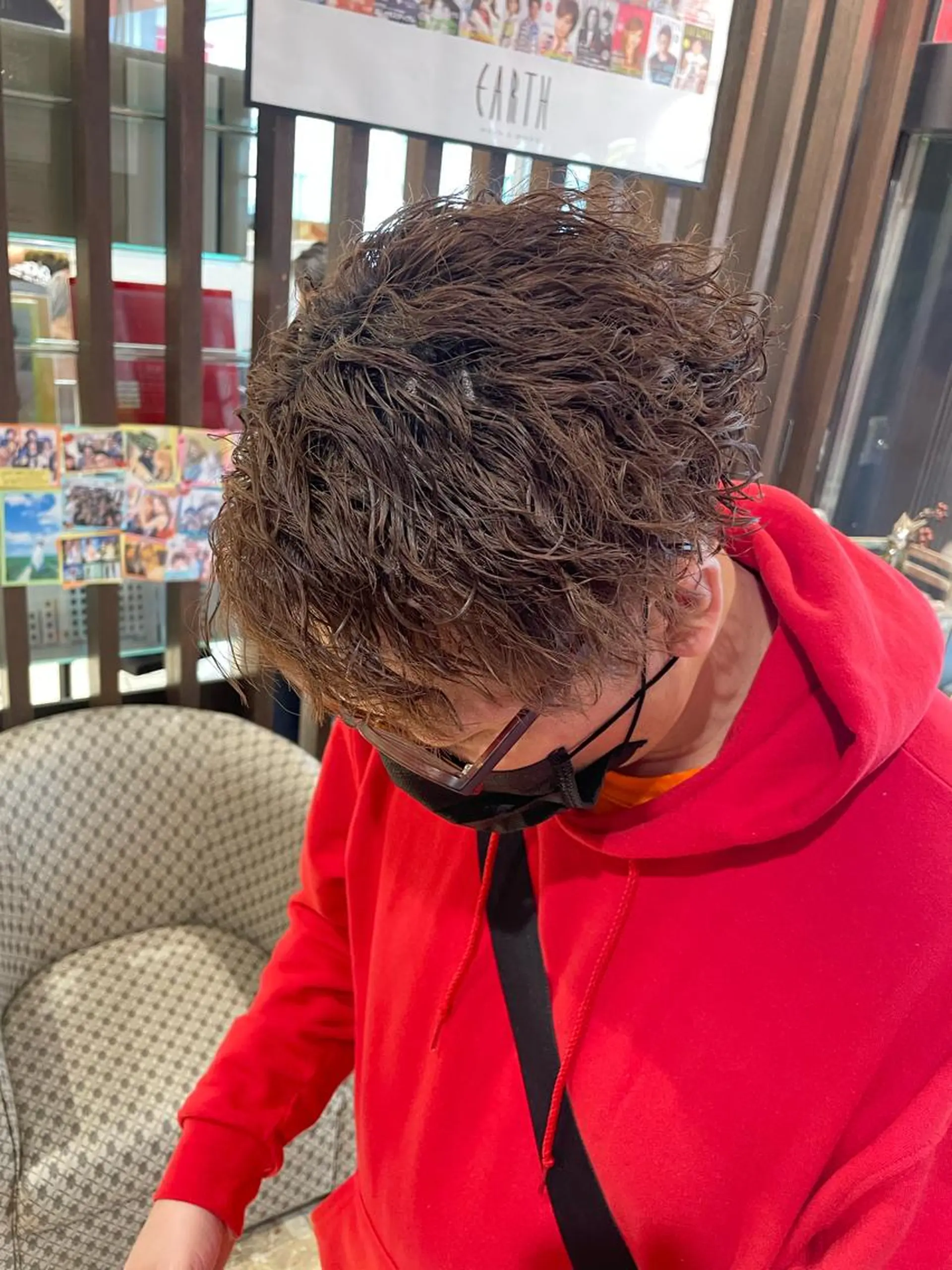 ショート 中島 稔/稲毛メンズパーマのヘアスタイル