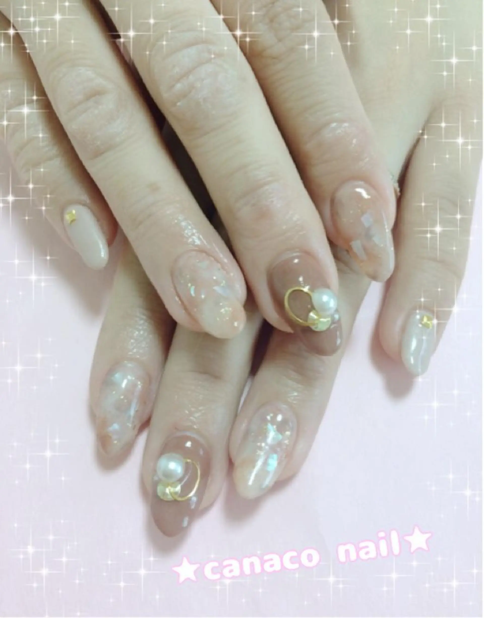 ネイル ハンドネイル ハンドケア ベテランネイル cnc  nailのネイルデザイン