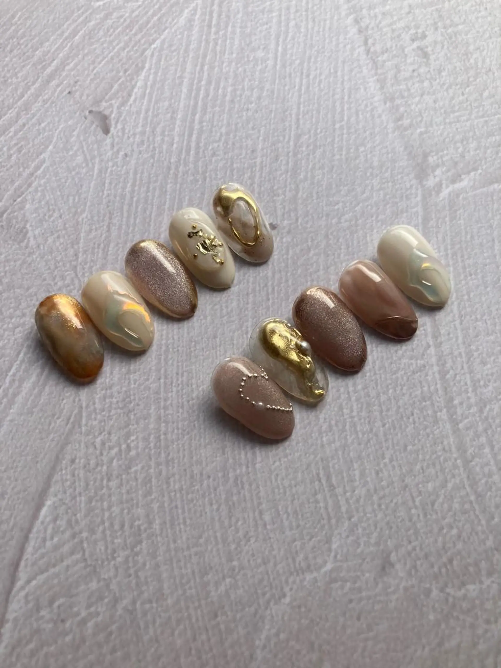 ネイル アートネイル MUKUTOU nail 　YUKIのネイルデザイン