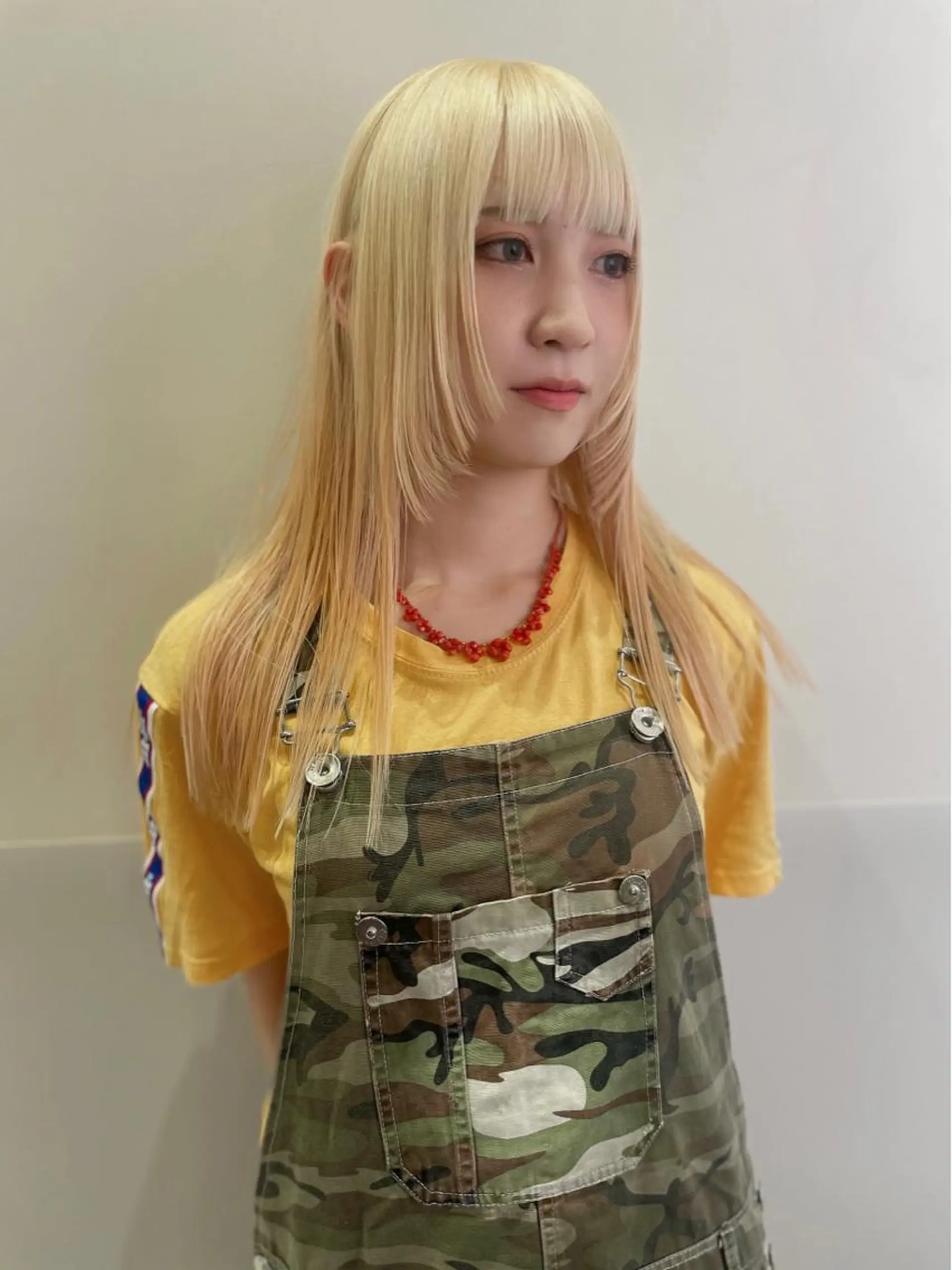 ミディアム カラー カット ヘアカラー トリートメント ブリーチ🪡 ボブ🧶レイヤーのヘアスタイル