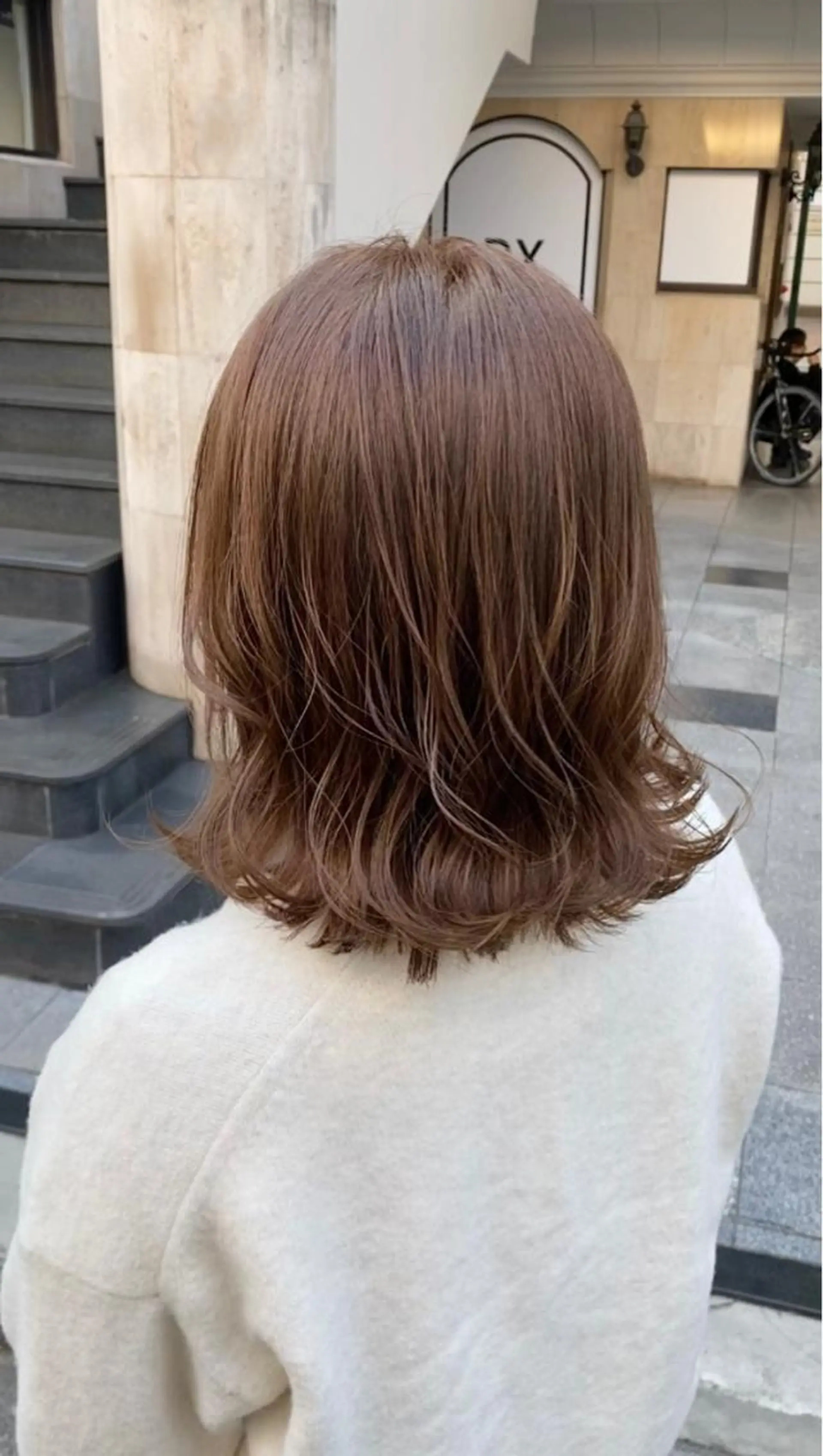 セミロング カラー カット ヘアカラー トリートメント ヘッドスパ 韓国系レイヤー特化 hiroのヘアスタイル