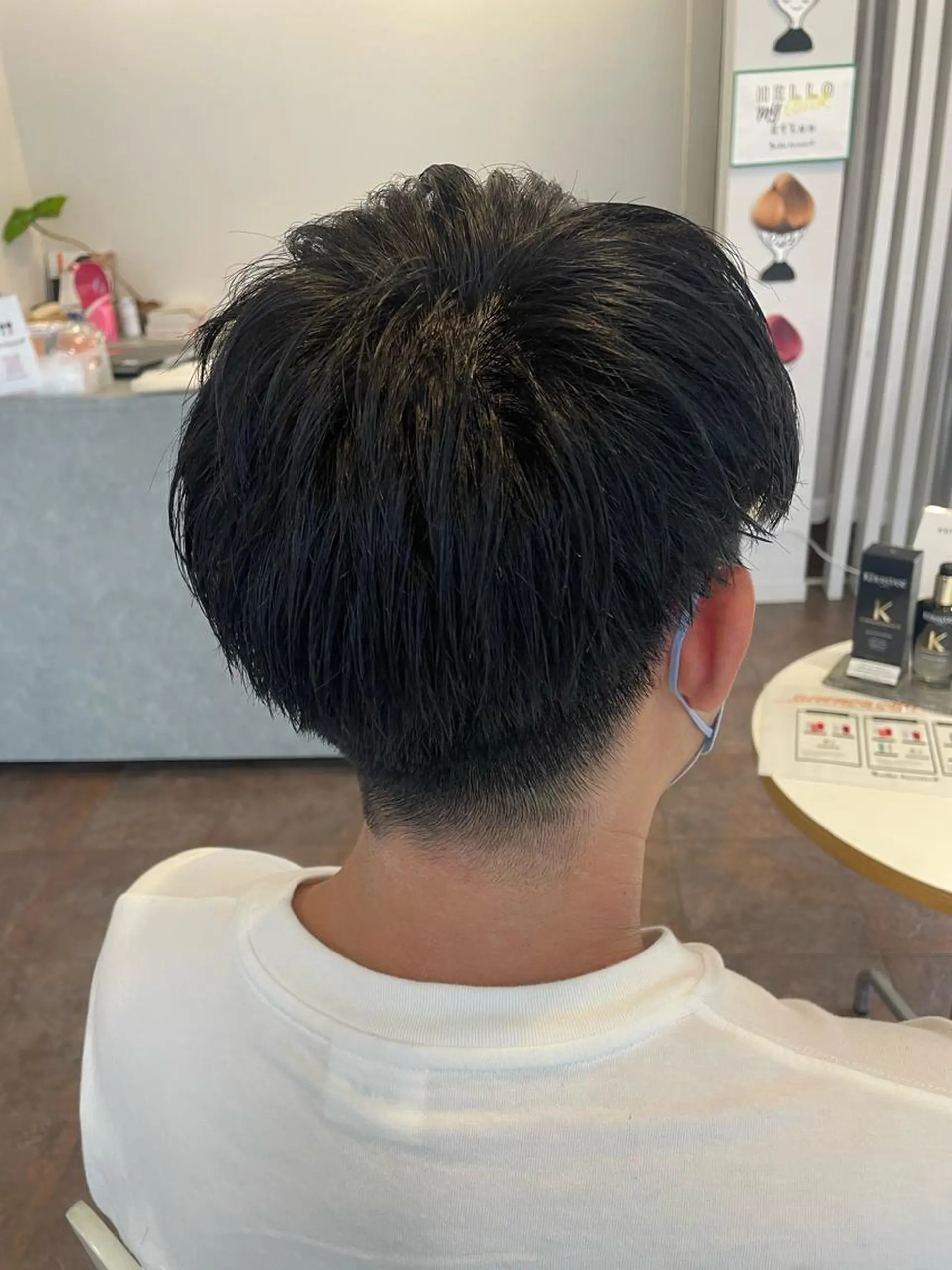 メンズ ナチュラルカラー 児玉優香のヘアスタイル