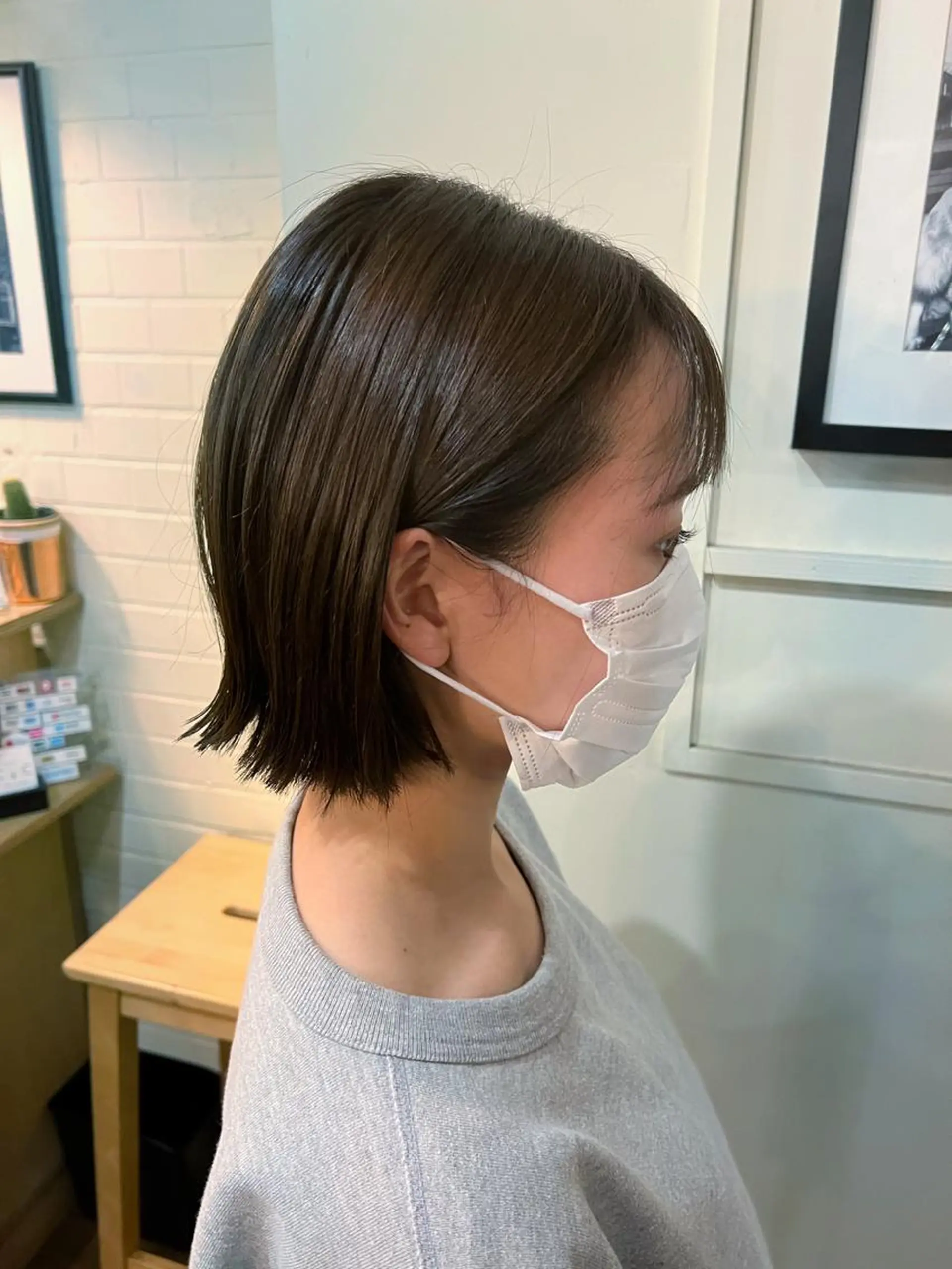 ミディアム カラー カット ヘアカラー トリートメント 🌿ダブルカラー/ 明大前/中村渓太のヘアスタイル