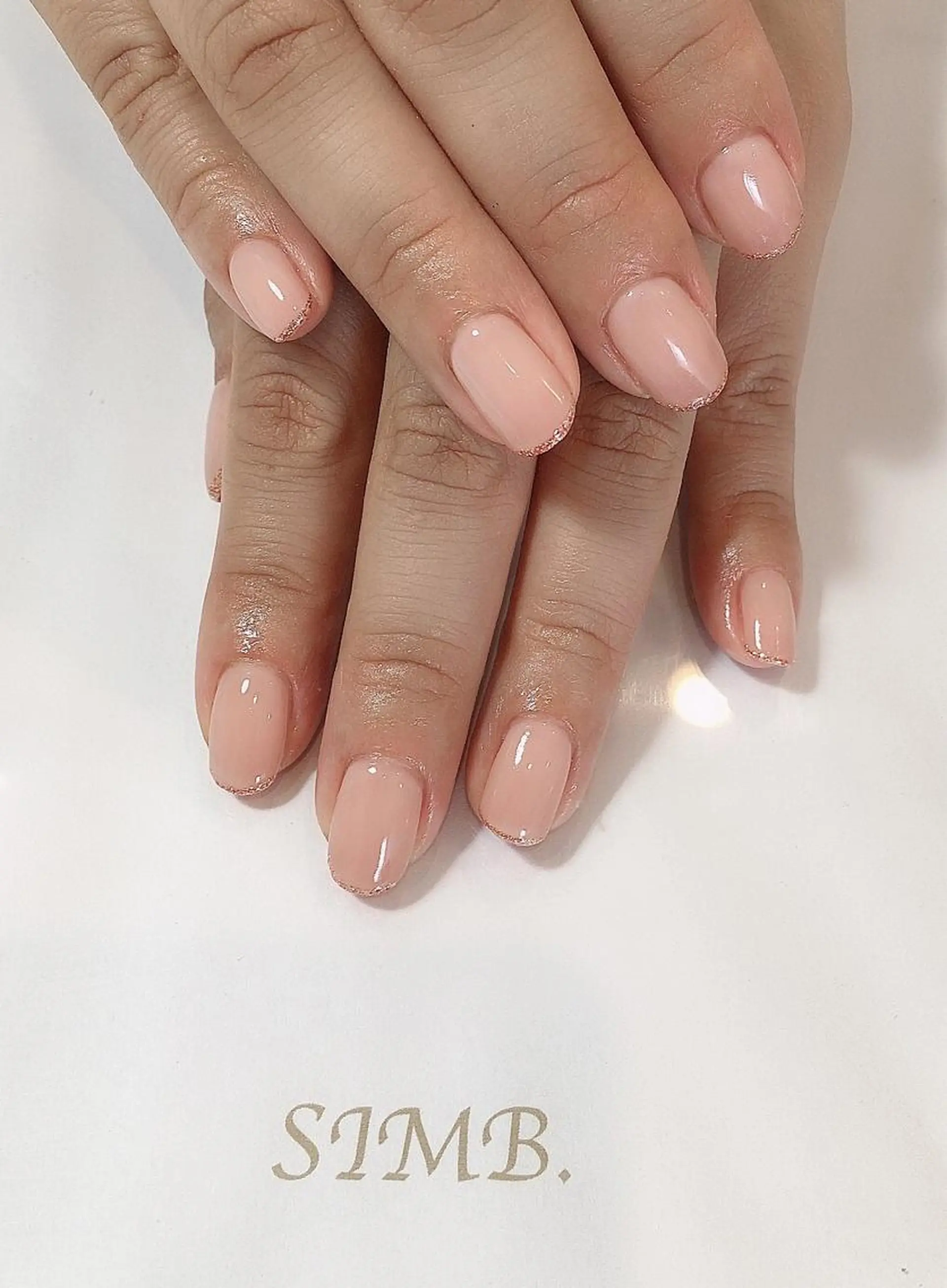 ネイル フレンチネイル nailsalon SIMB.のネイルデザイン