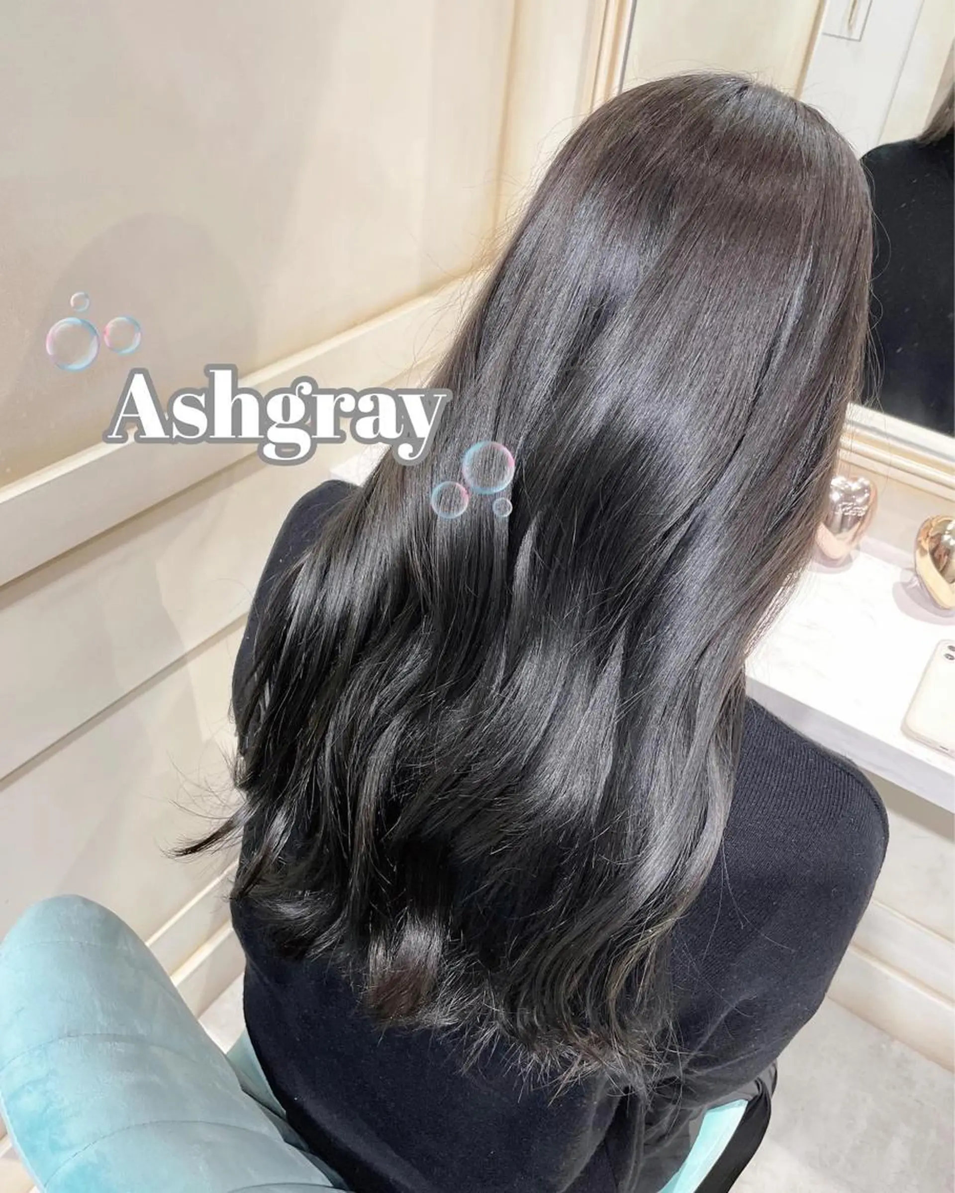 ロング カラー 🌷ピンク/韓国風 暖色カラー ゆい🌷のヘアスタイル