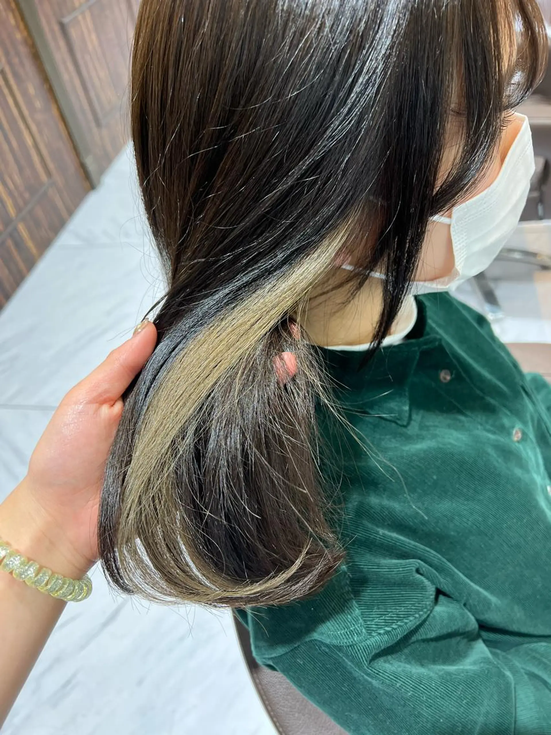ミディアム カラー ツヤ髪🫧似合わせ ✨あんどうゆうかのヘアスタイル