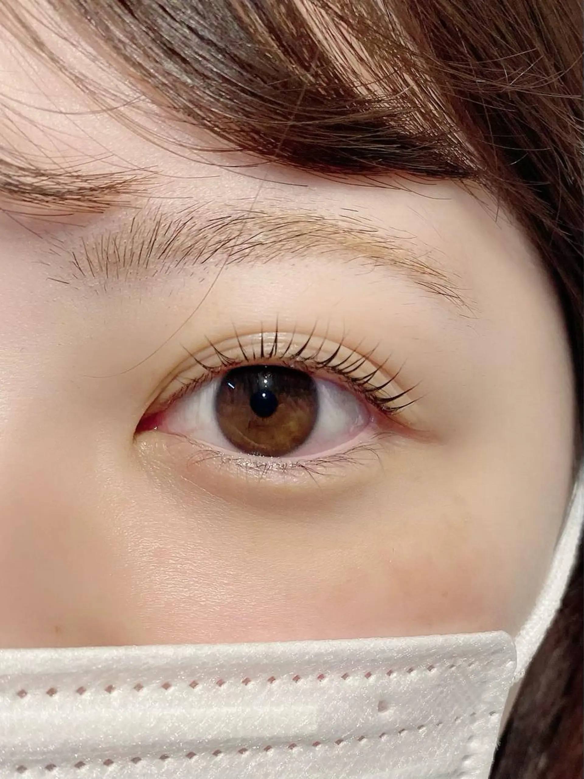 マツエク・マツパ パリジェンヌラッシュリフト マツパ 秋山 梨香のマツエク・マツパデザイン