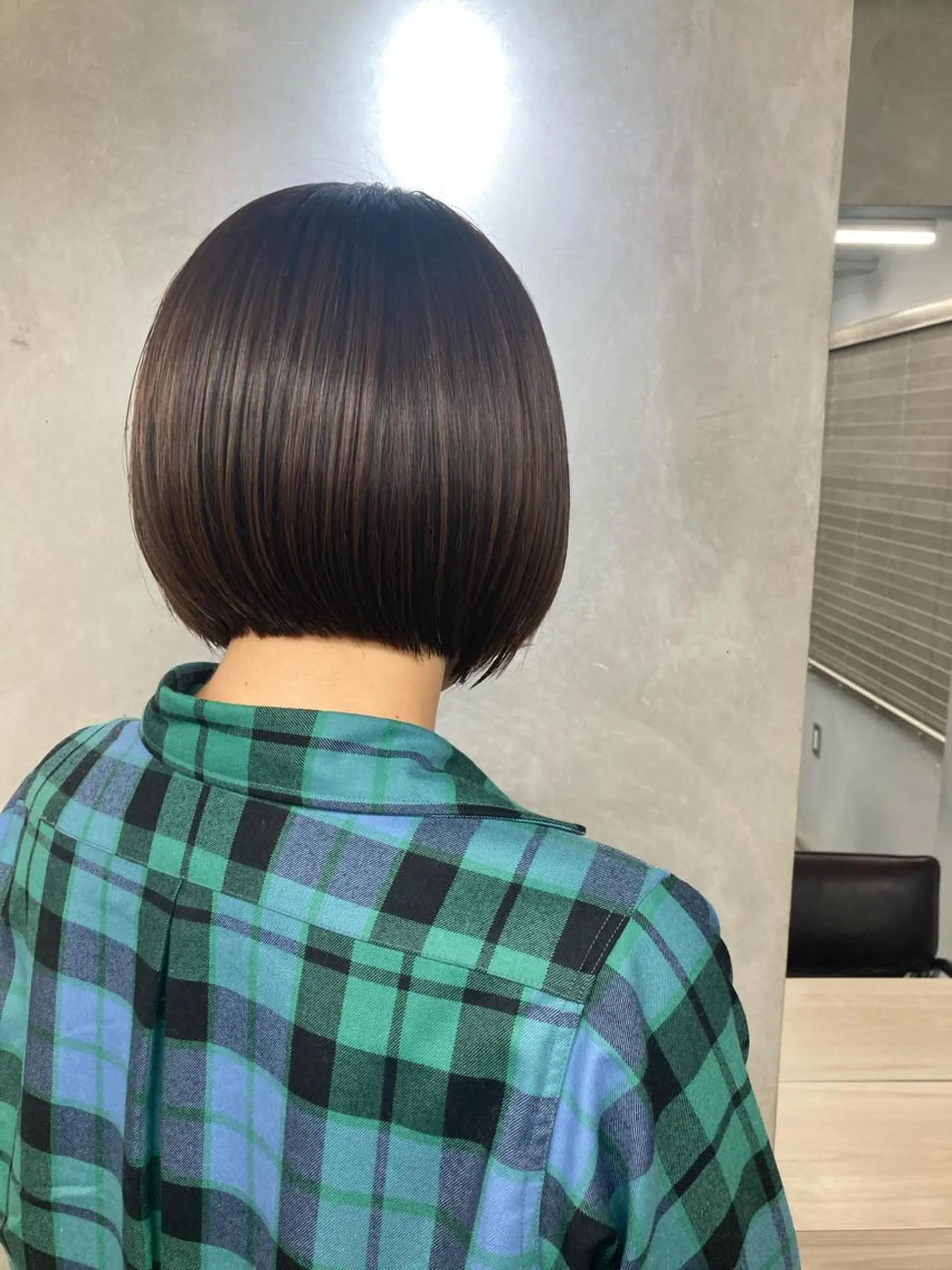 ショート カラー ボブ カット ヘアカラー トリートメント ブリーチ&似合せボブ 田中寛十のヘアスタイル
