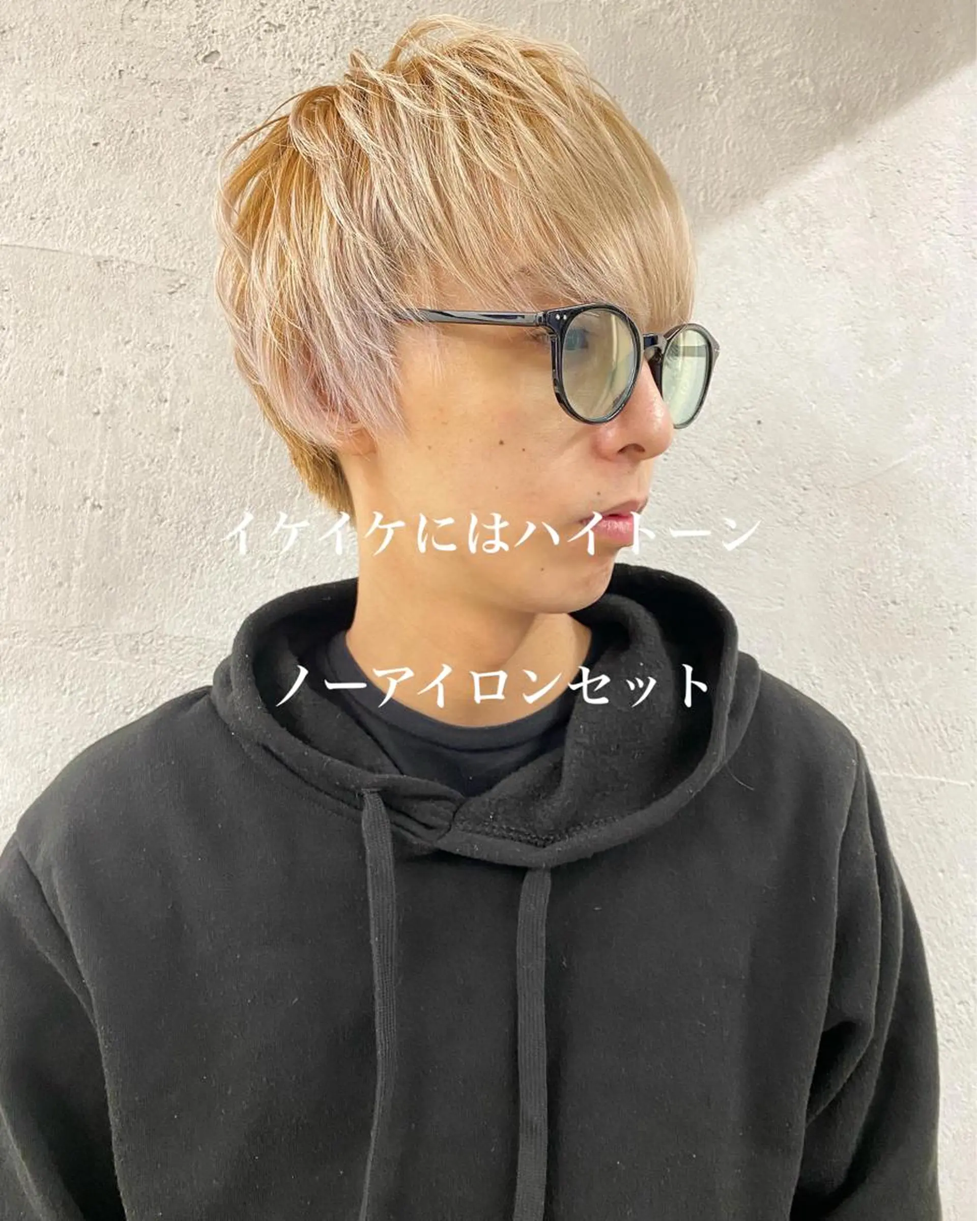 ショート カラー パーマ ヘアアレンジ メンズ 【池袋/スパイキー ショート】ⓝⓘⓜⓤのヘアスタイル