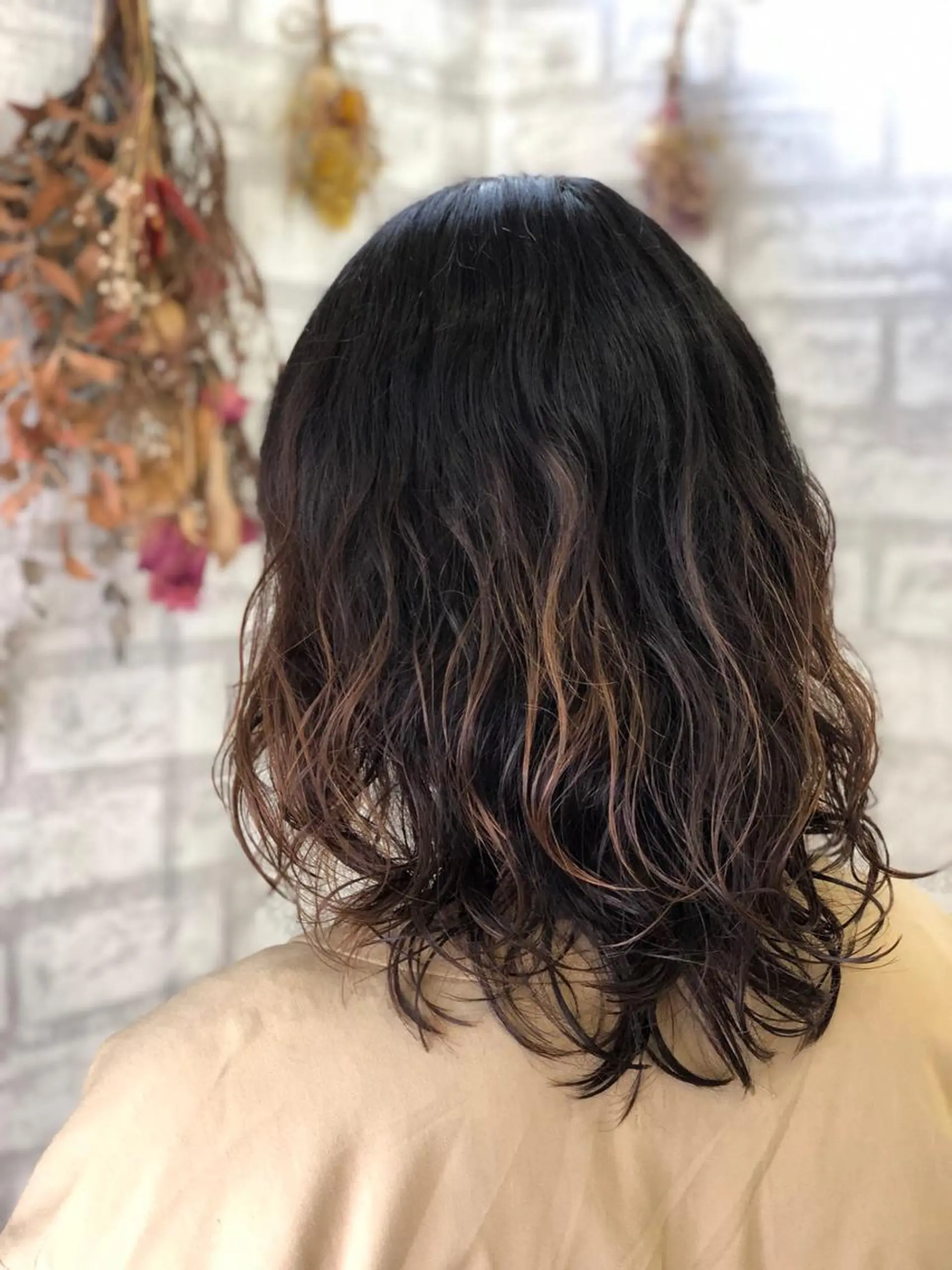 ミディアム パーマ ミディアムパーマ カット パーマ トリートメント 🌸Cielo🌸 KENのヘアスタイル