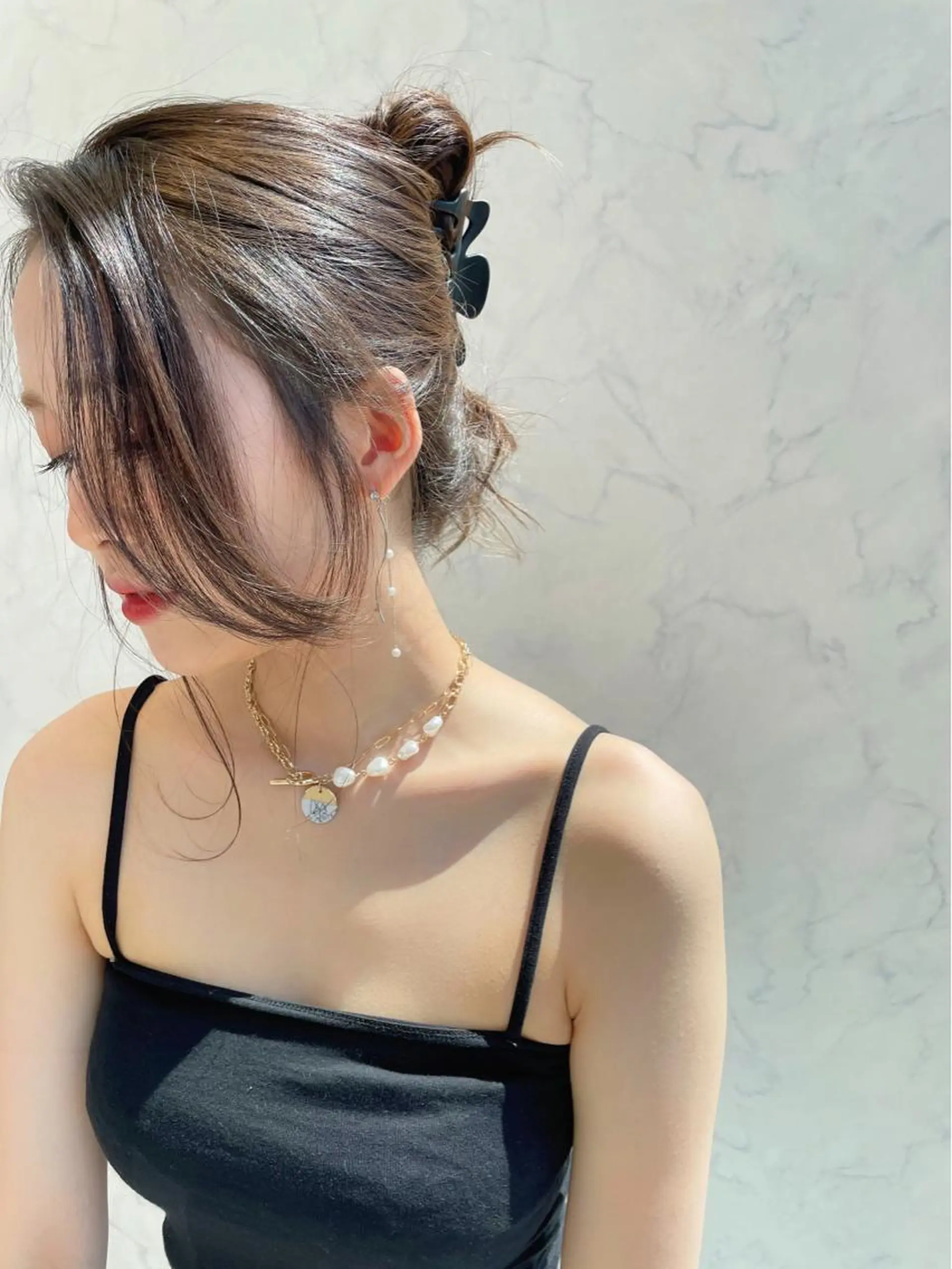 ロング チダアキフミ Ash大森のヘアスタイル