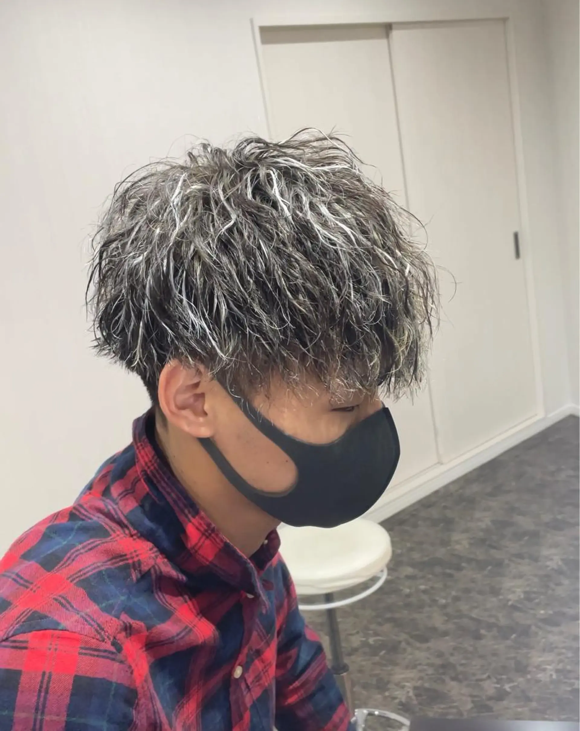 カラー メンズ カット ヘアカラー 和歌山ランキング1位 井開のヘアスタイル