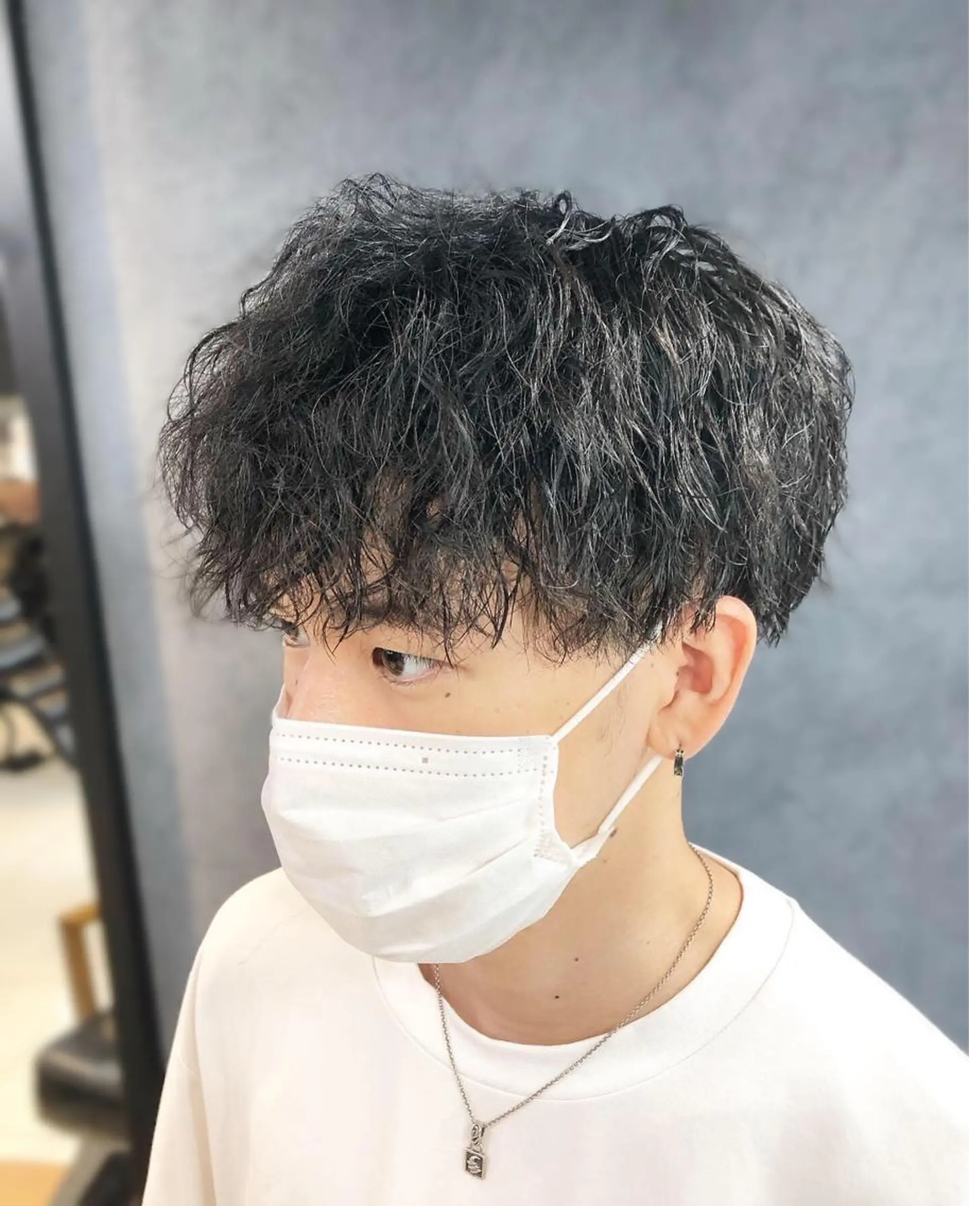 パーマ ヘアアレンジ メンズ マッシュ メンズパーマ メンズツイストパーマ ツイストパーマ カット パーマ トリートメント ヘアセット メンズ特化✂️栗原 侑也のヘアスタイル