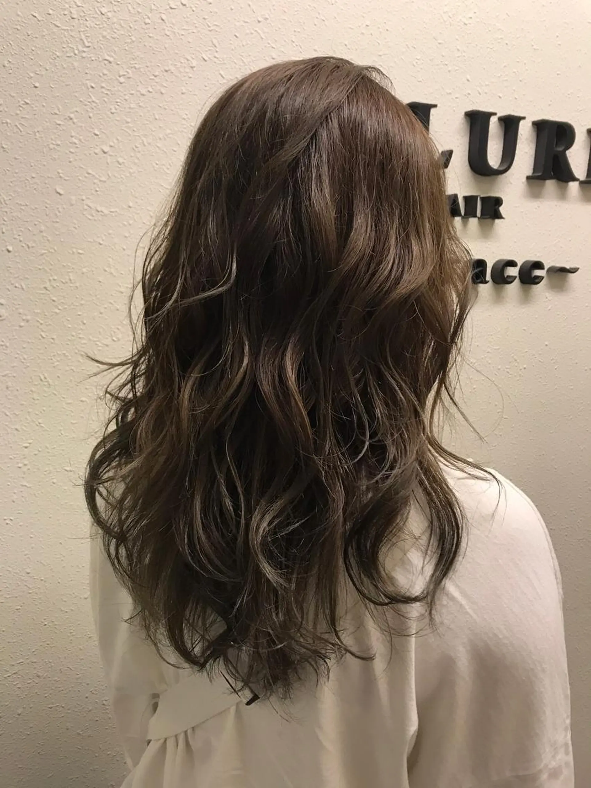 ロング カラー カット トリートメント lucia RYOのヘアスタイル