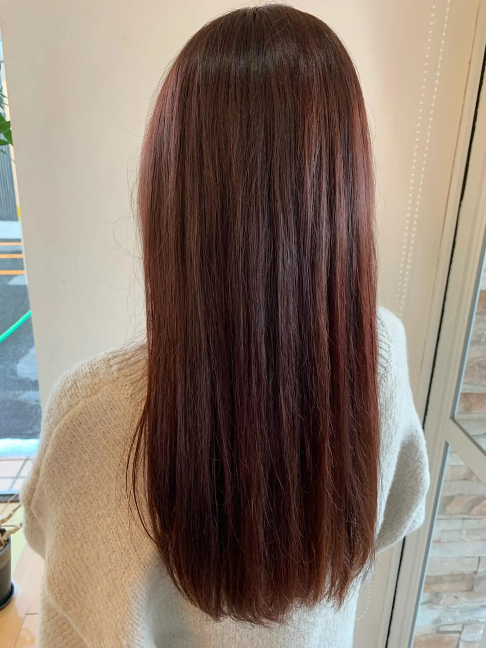 カラー 柴田 結衣のヘアスタイル