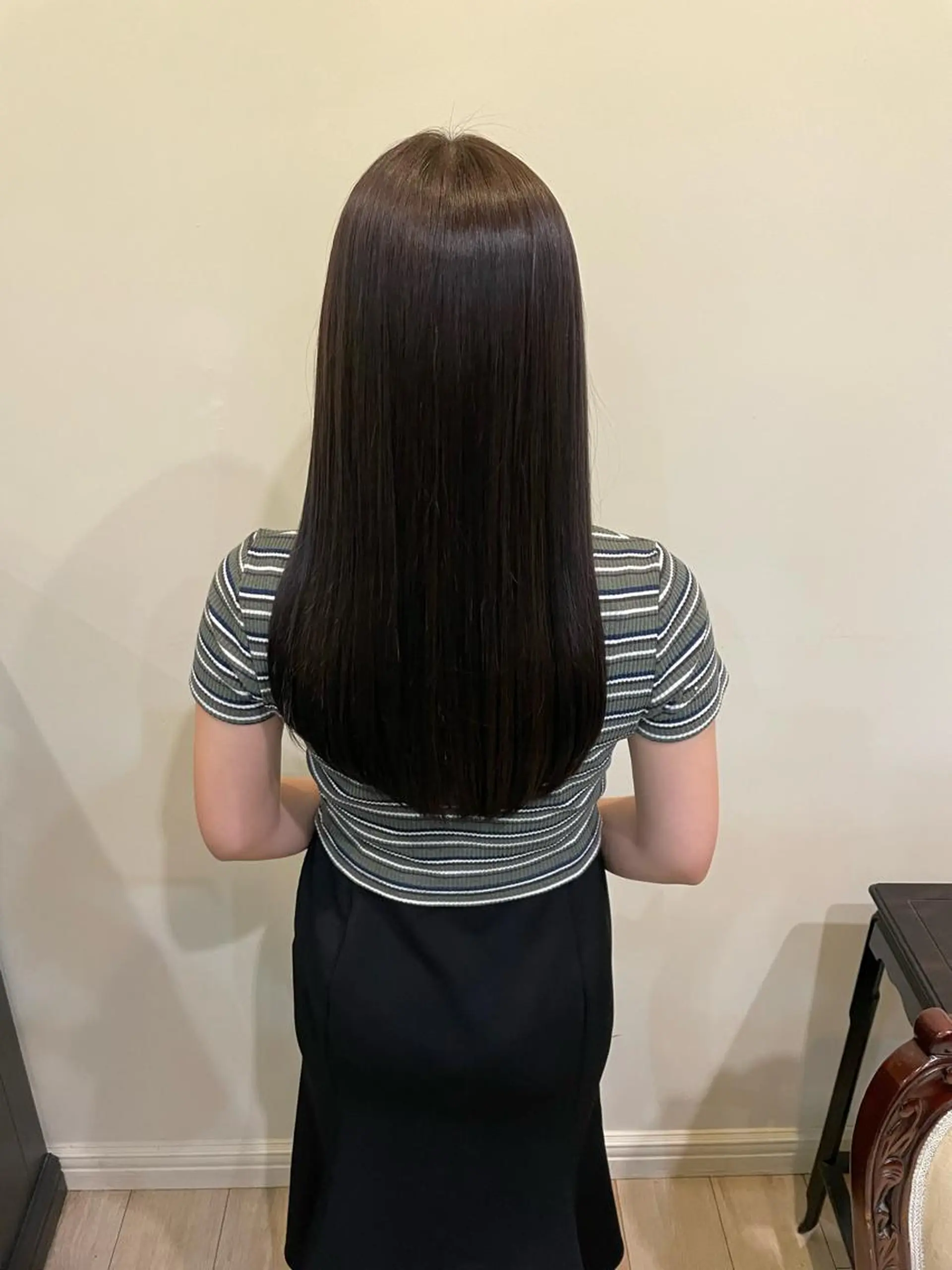 セミロング カラー Hika.ハイトーン 髪質改善🩵ᩚ🫧のヘアスタイル