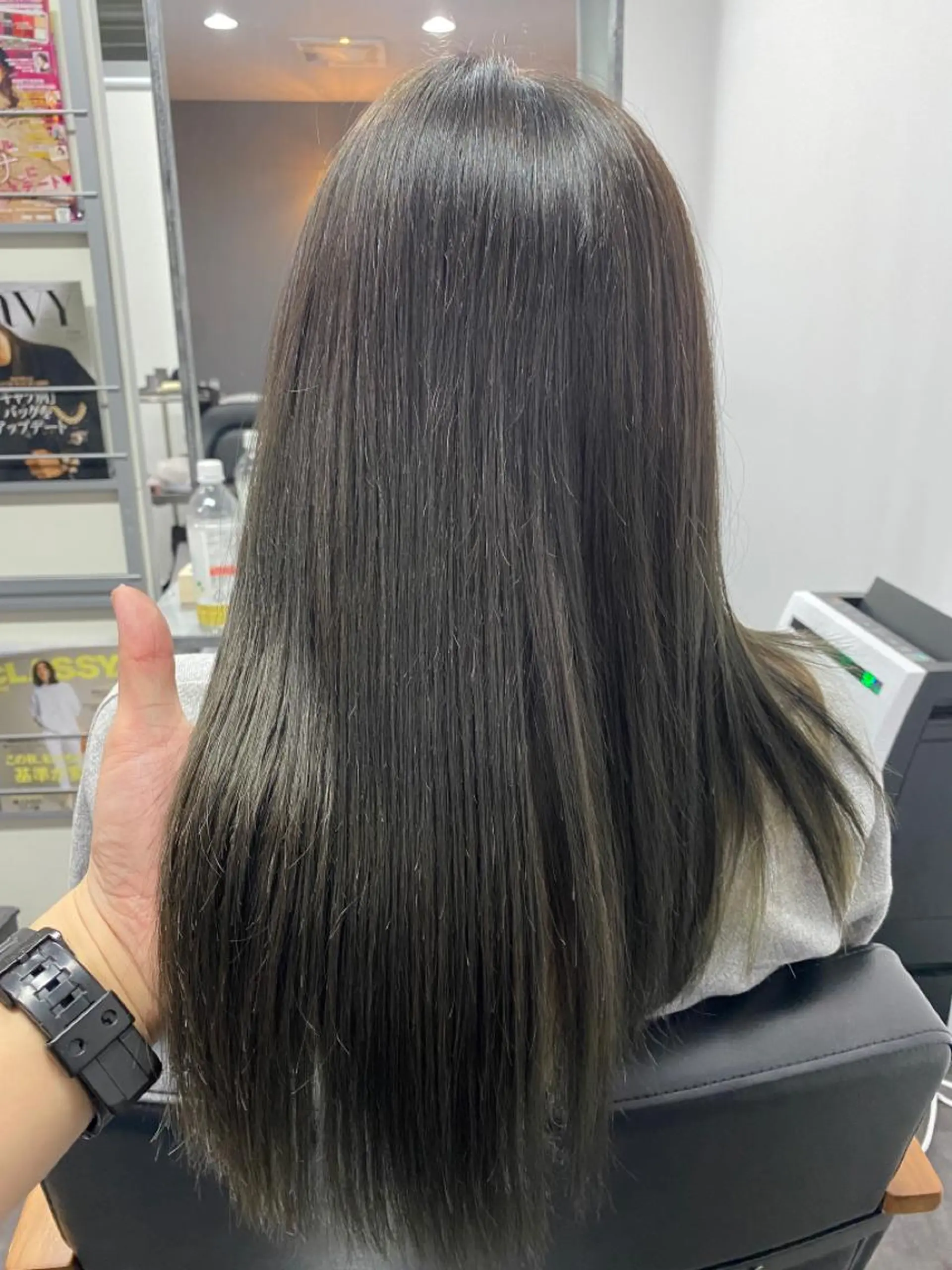 ロング 平田 広大のヘアスタイル