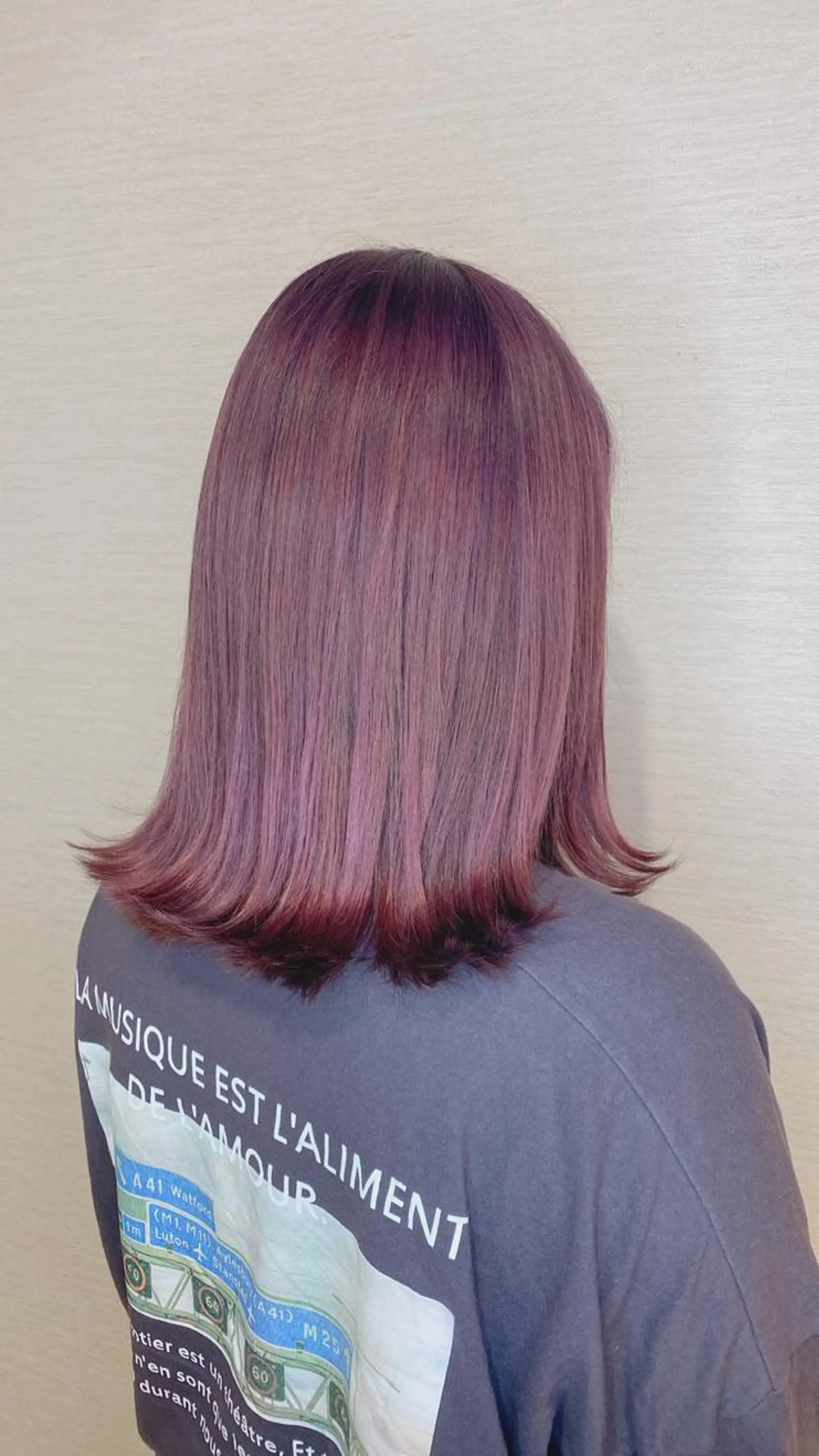 ミディアム 髪質改善 阿部のヘアスタイル