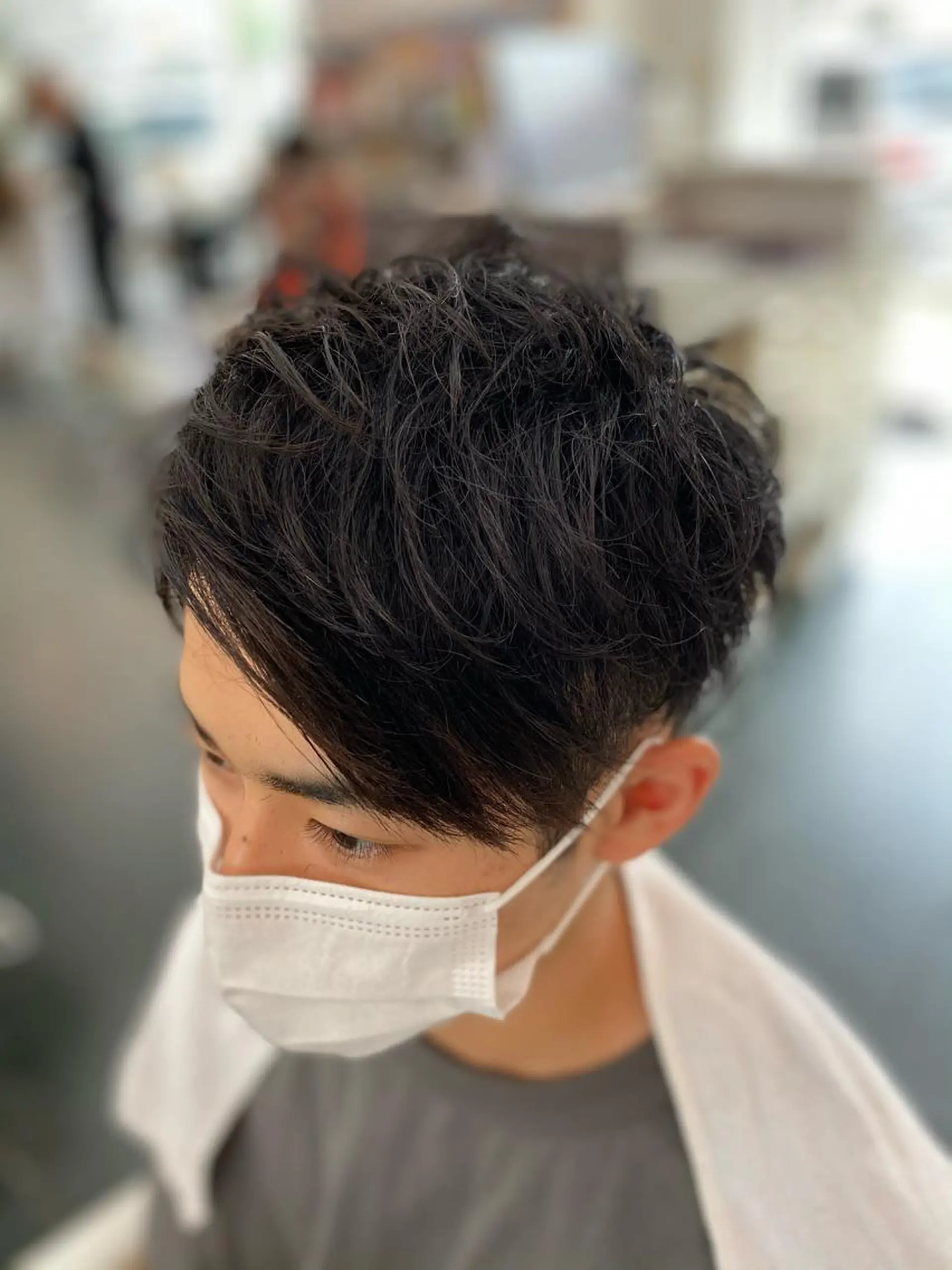 メンズ カット パーマ トリートメント ✨艶髪✨ 竹澤佳臣のヘアスタイル