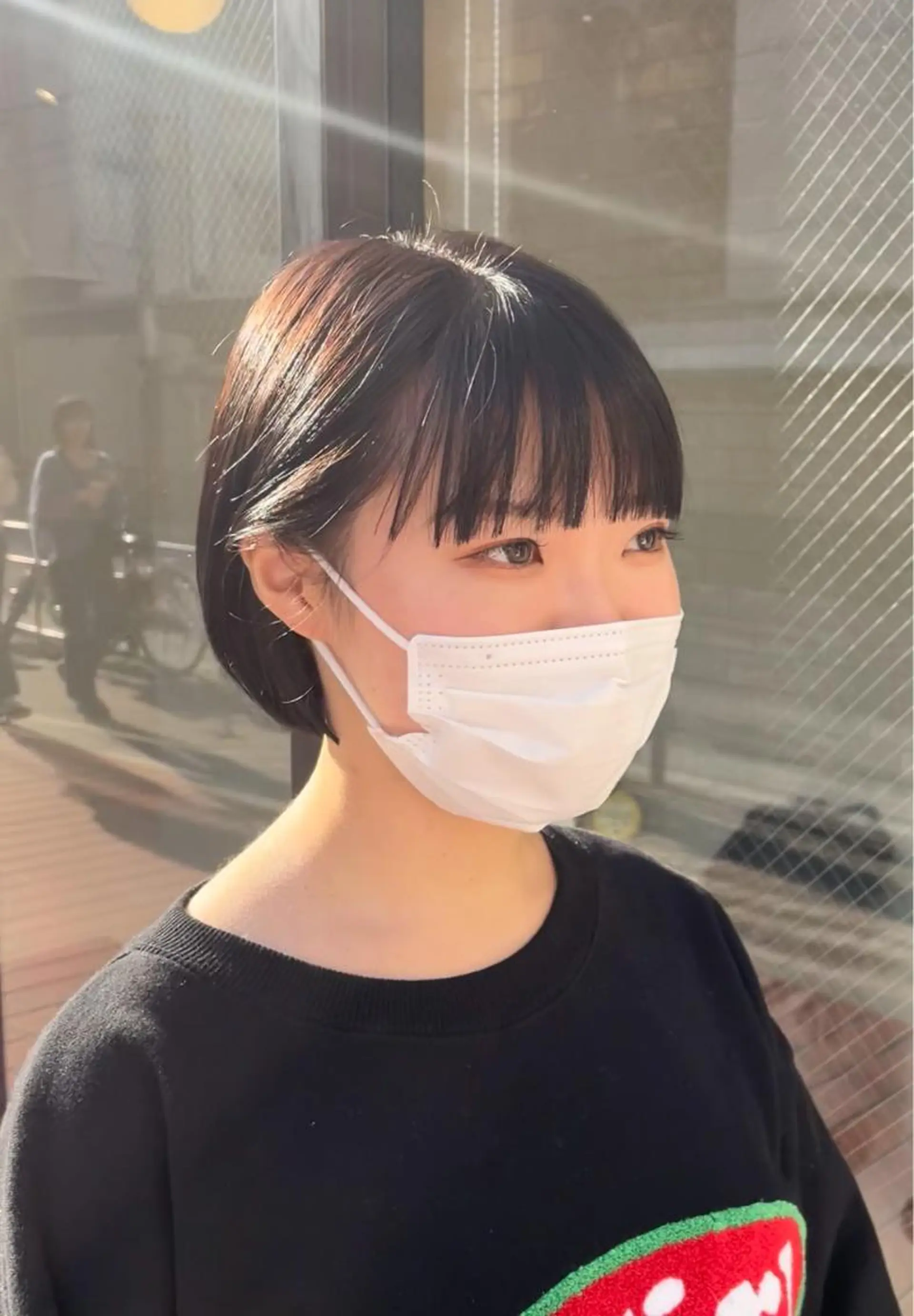 ショート カラー パーマ ヘアアレンジ キッズ ボブ 大人スタイル 太田のヘアスタイル