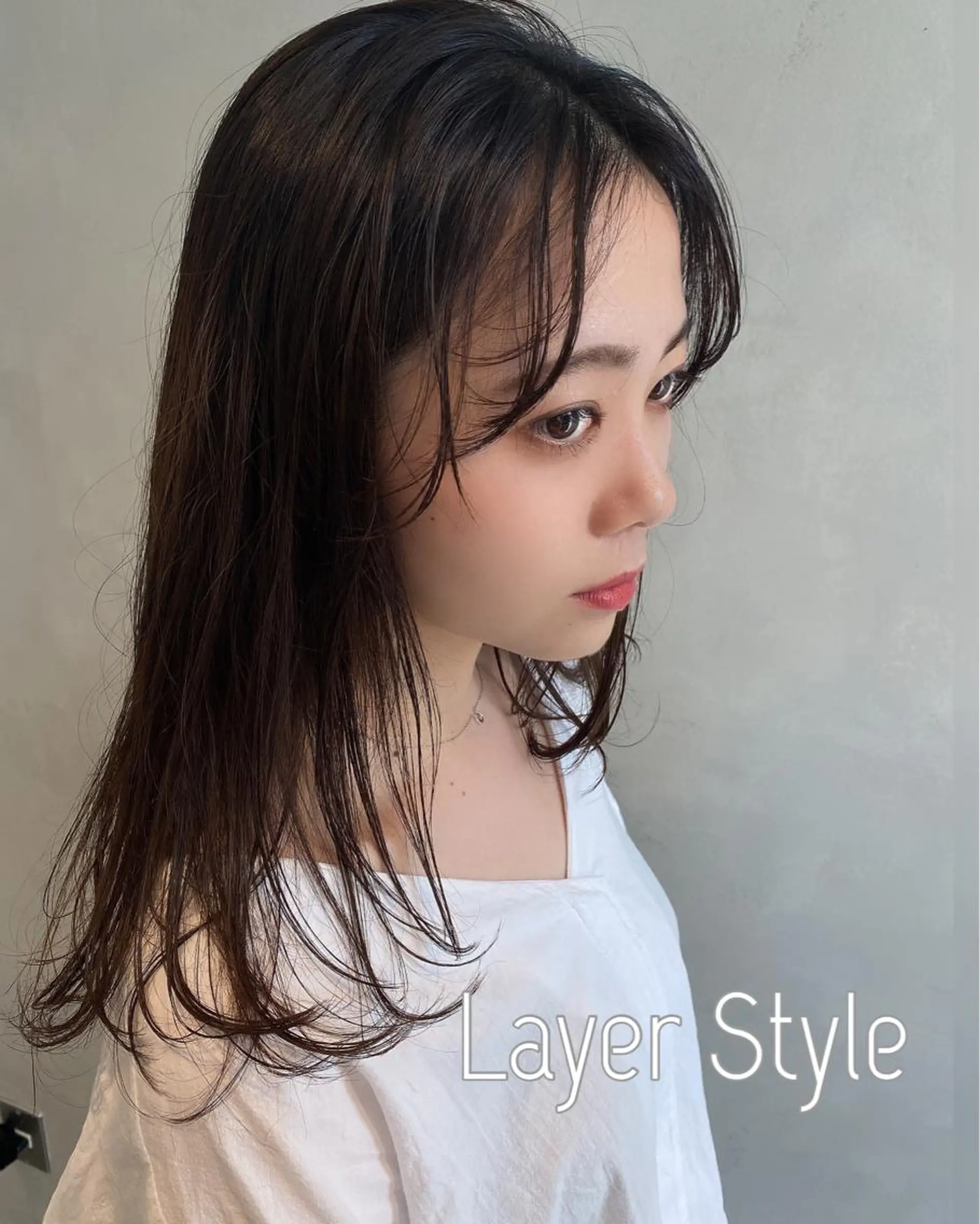 セミロング カラー レイヤーカット DX share salon渋谷所属・カラー系/カット特化 🟠オオタキマサシのヘアスタイル