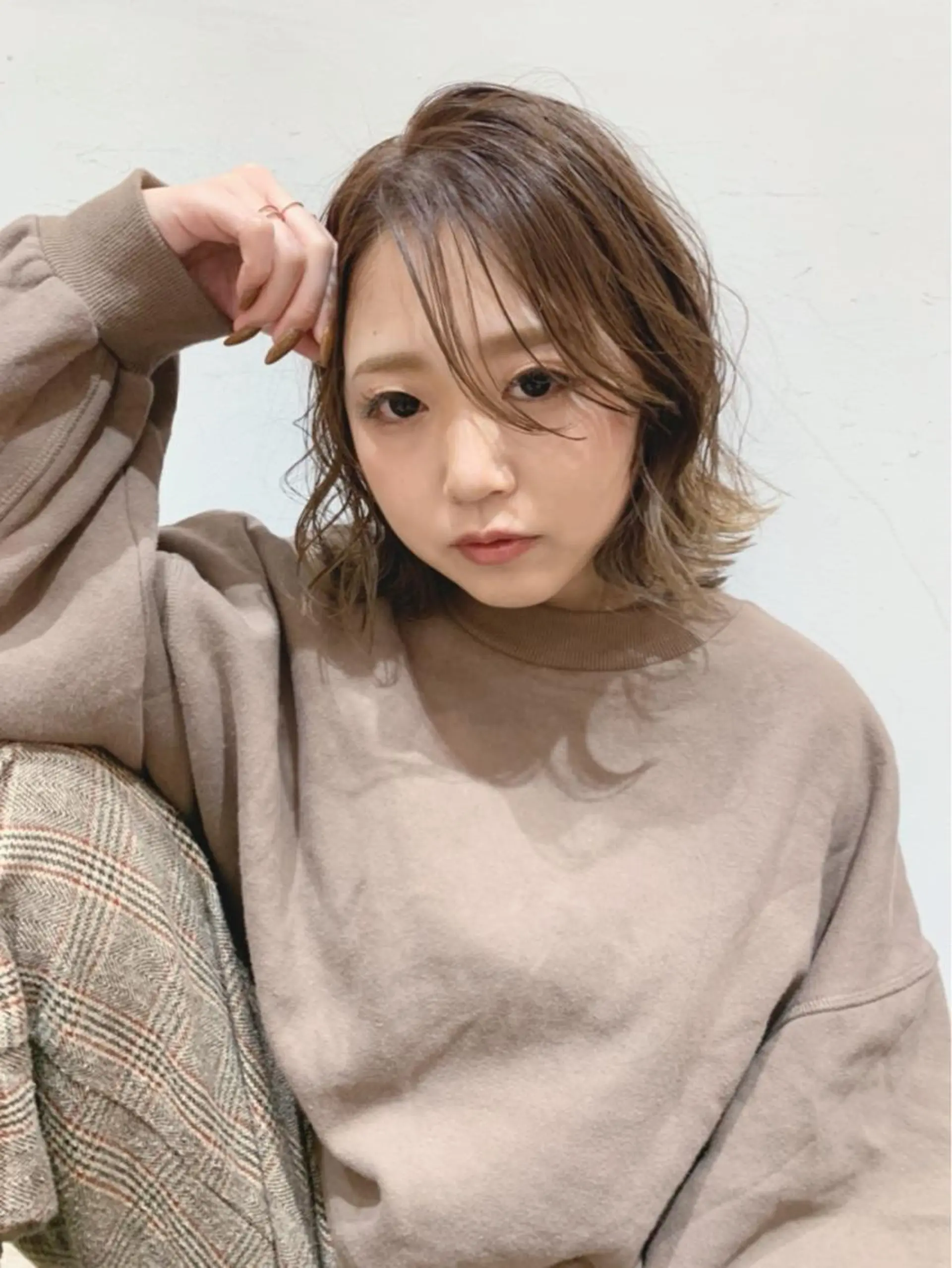 ミディアム diarスタイリスト 山田のヘアスタイル