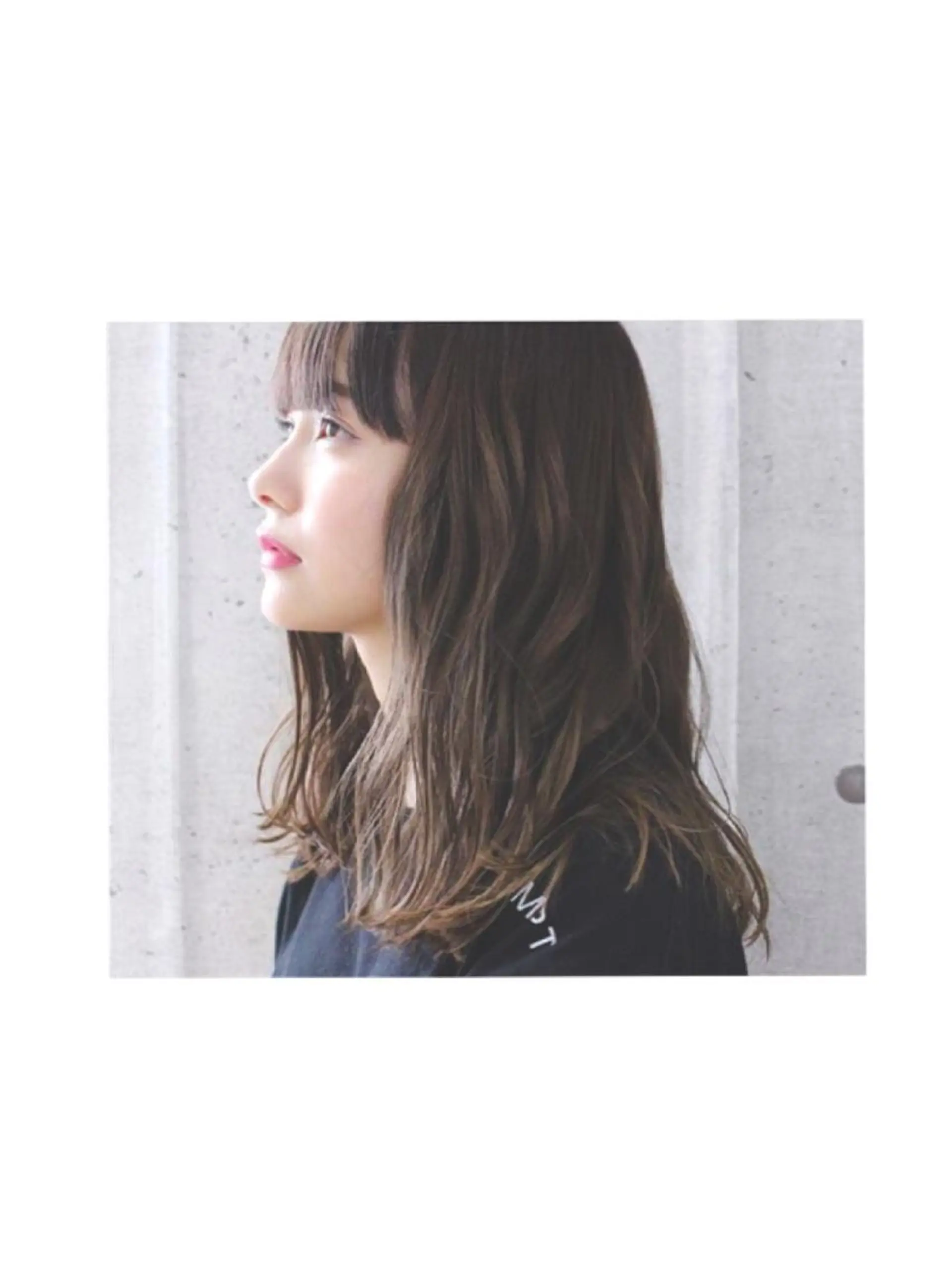 セミロング カラー パーマ カット ヘアカラー トリートメント ワタベ ハヤト/ トップデザイナーのヘアスタイル