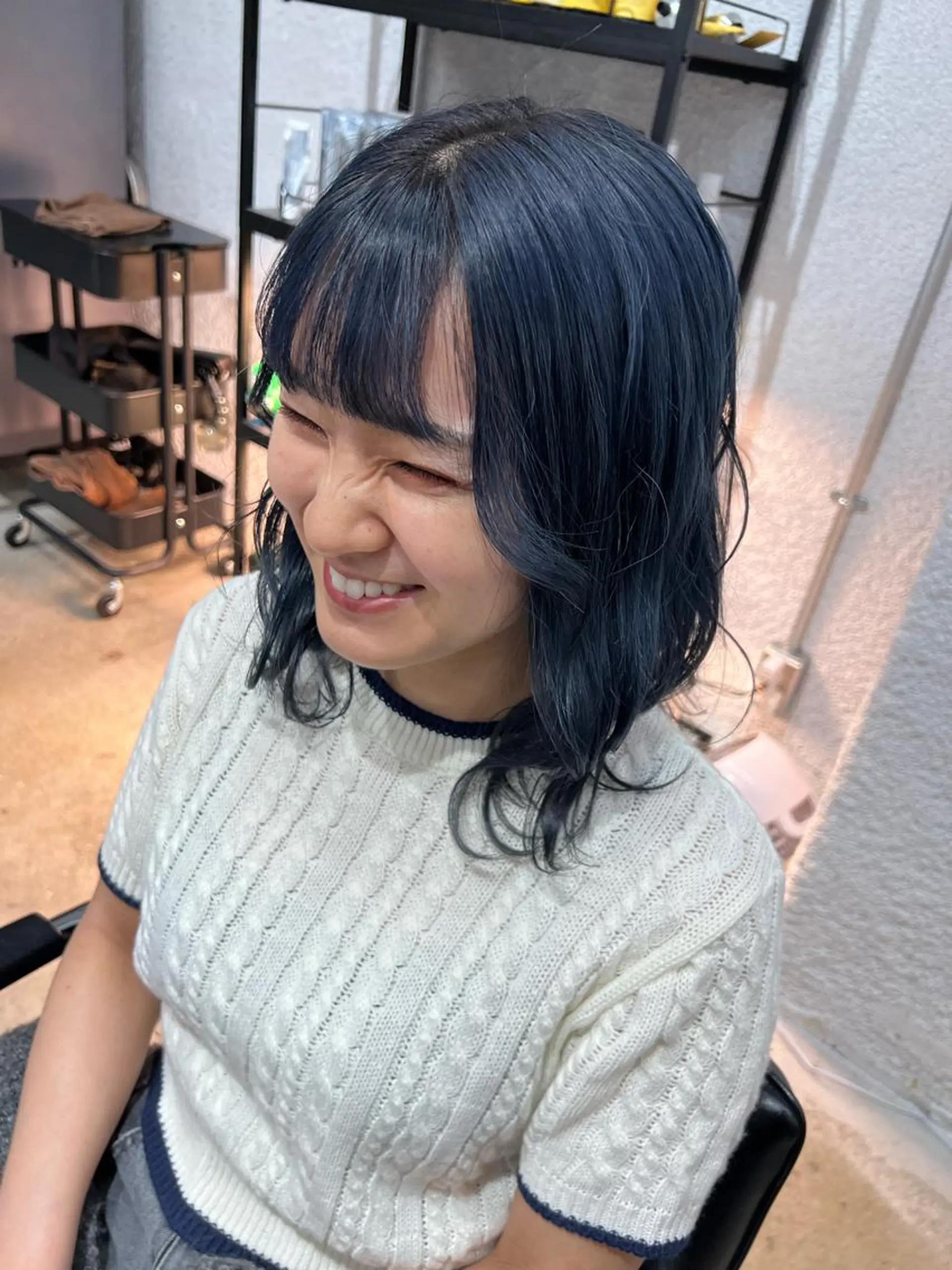 ミディアム カラー オタク特化美容師💟 チバコナツのヘアスタイル