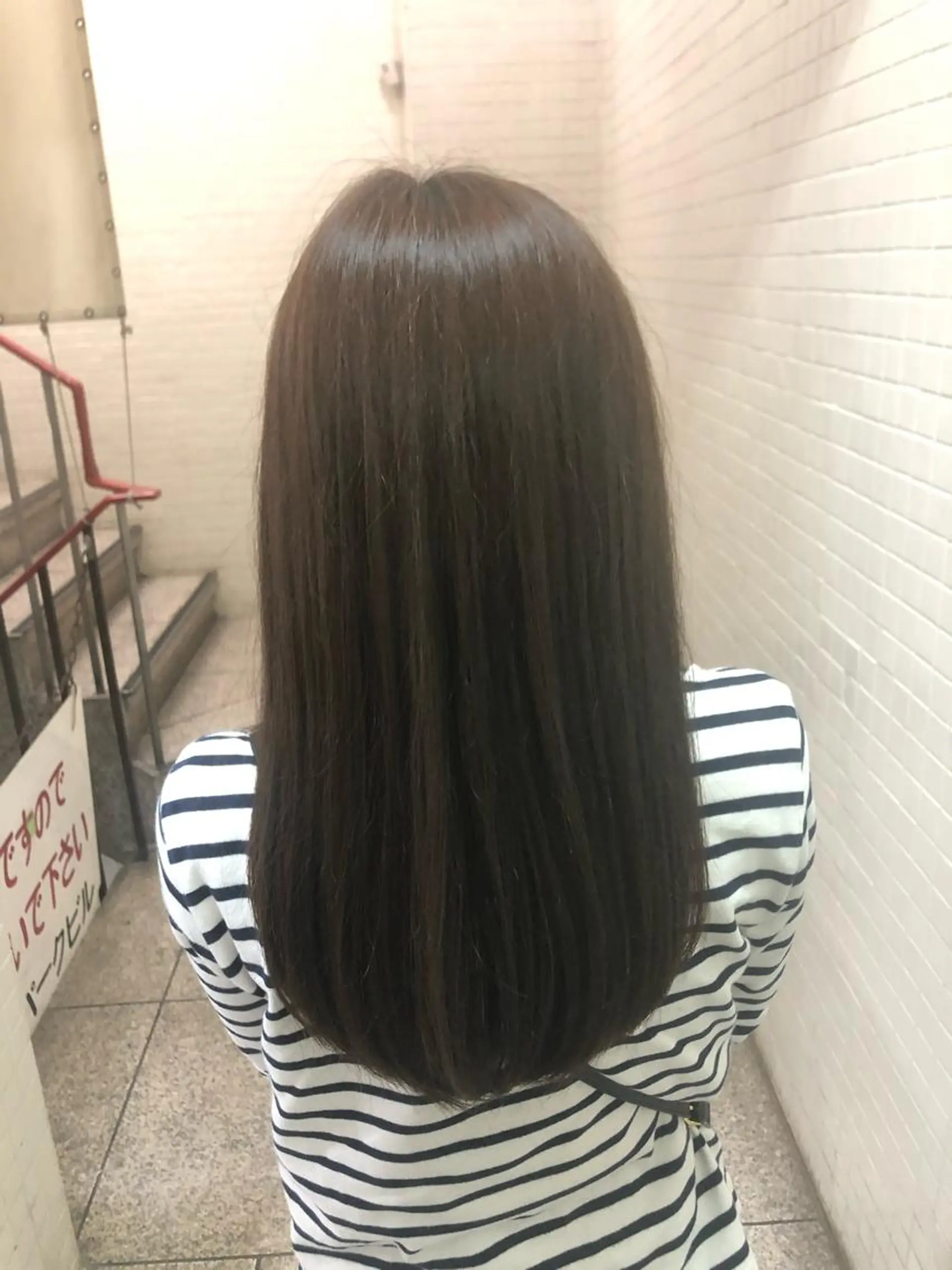 ロング カラー 菊地　智 【LAZO】千歳船橋のヘアスタイル