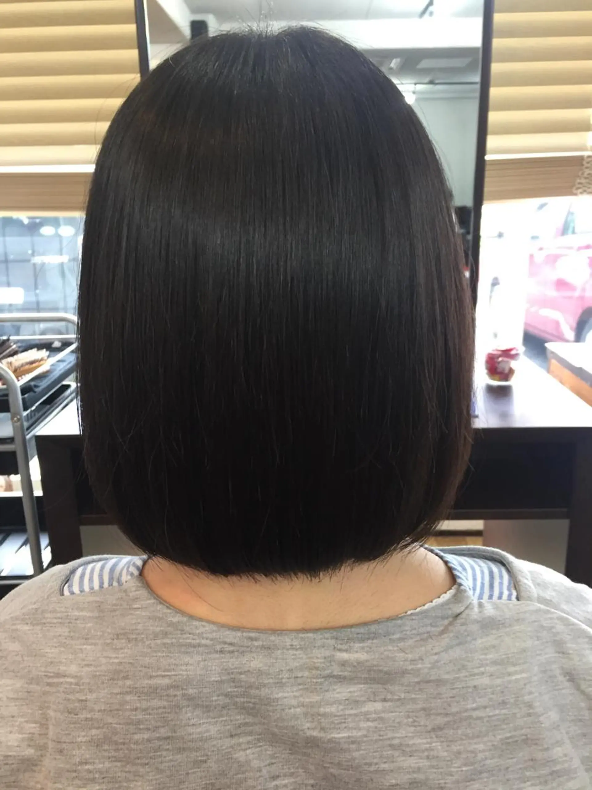 中山 ルミ子のヘアスタイル