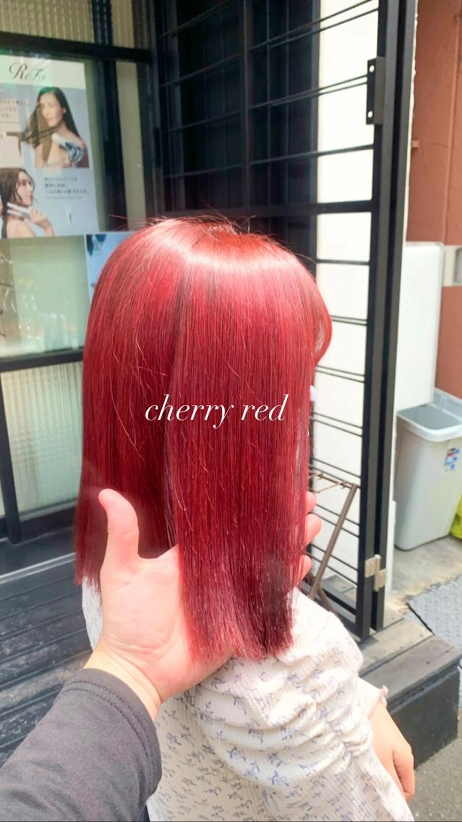 セミロング カラー 縮毛矯正とレイヤー カット/杉村凜汰郎のヘアスタイル