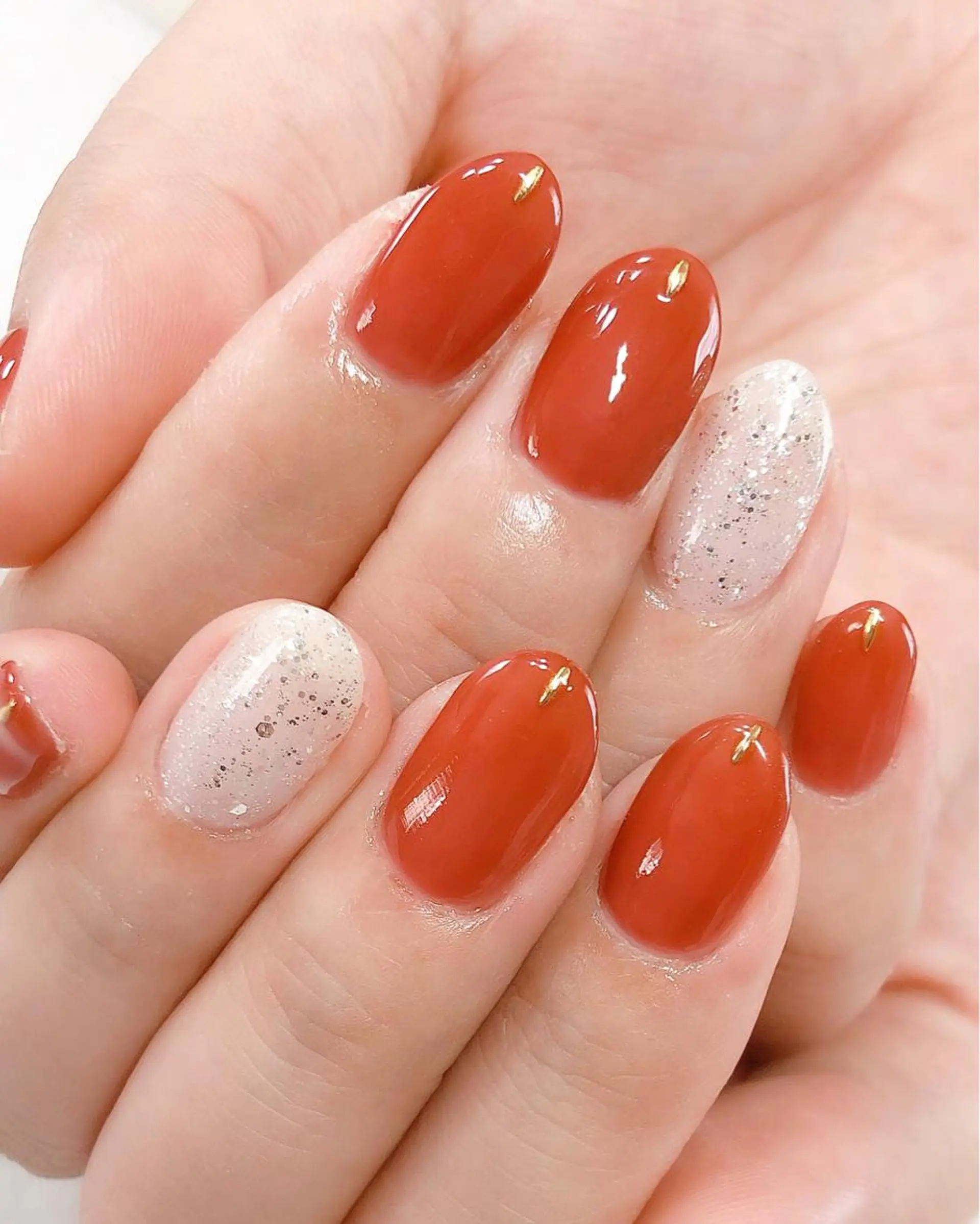 ネイル ジェルネイル シンプルネイル 東 千夏のネイルデザイン