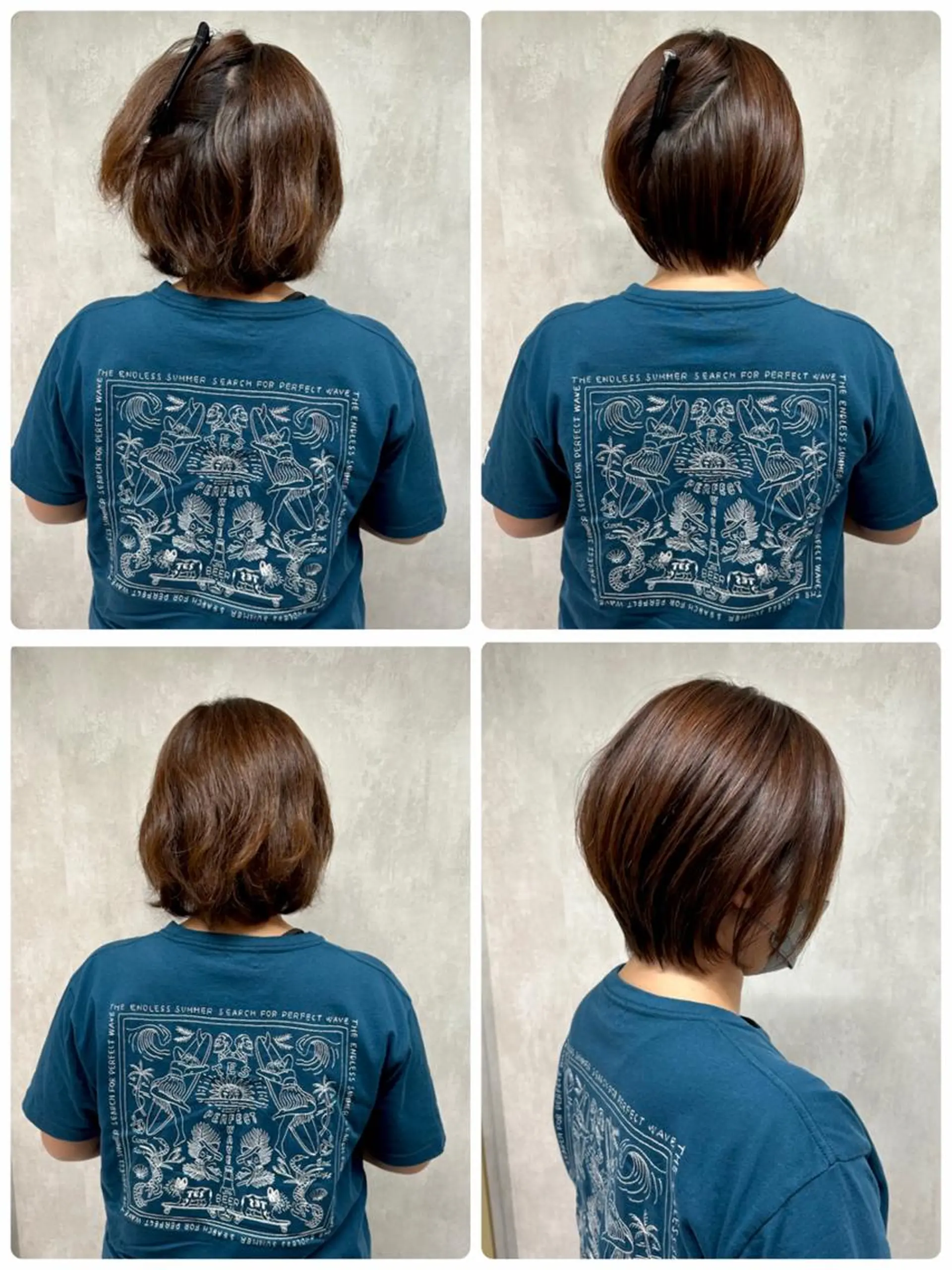 ショート カット 縮毛矯正 トリートメント ⚠️美容室迷子⚠️ 谷口にお任せ😊のヘアスタイル