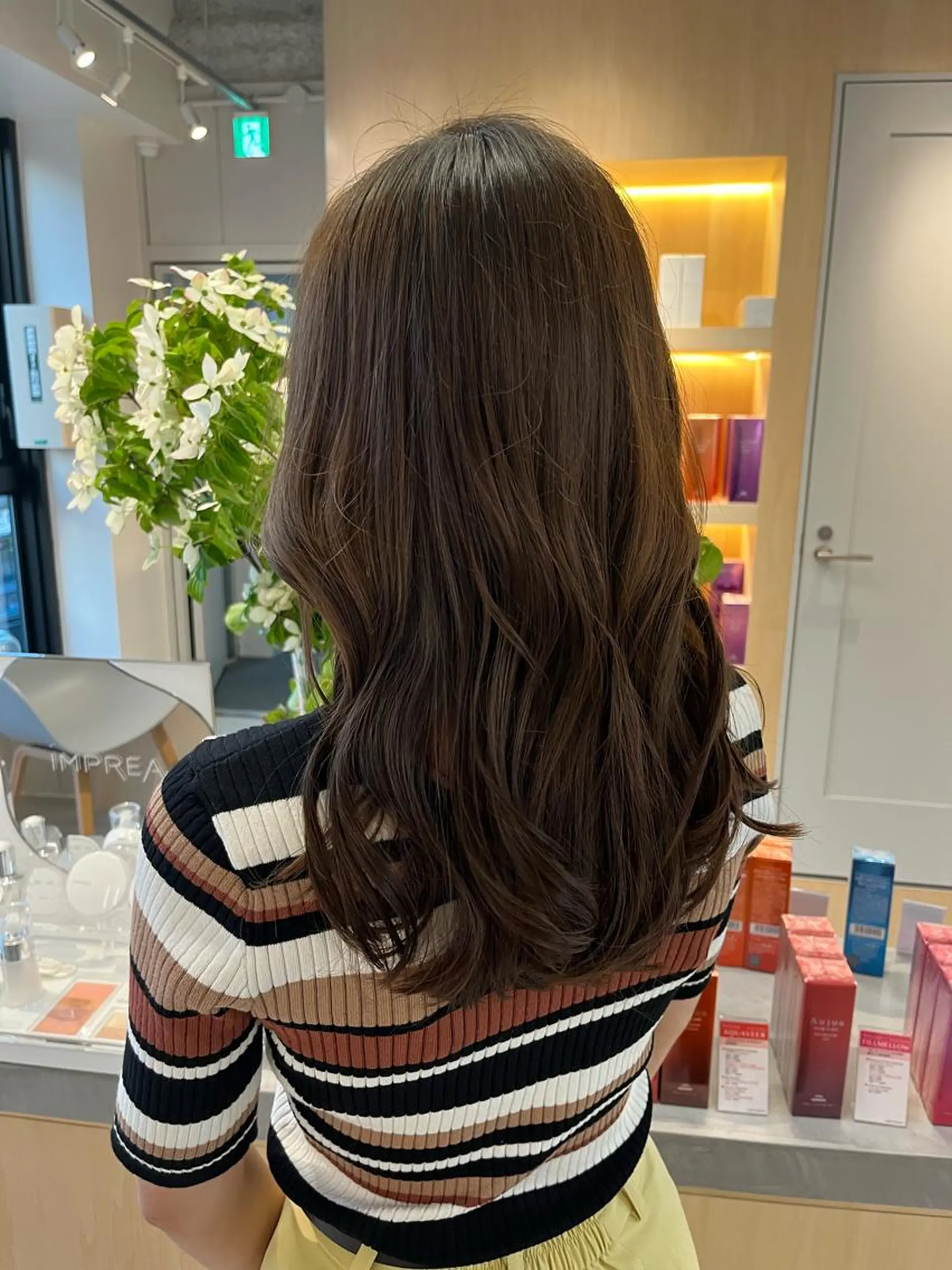 ロング 透明感カラー/艶髪/ 高城潤也のヘアスタイル