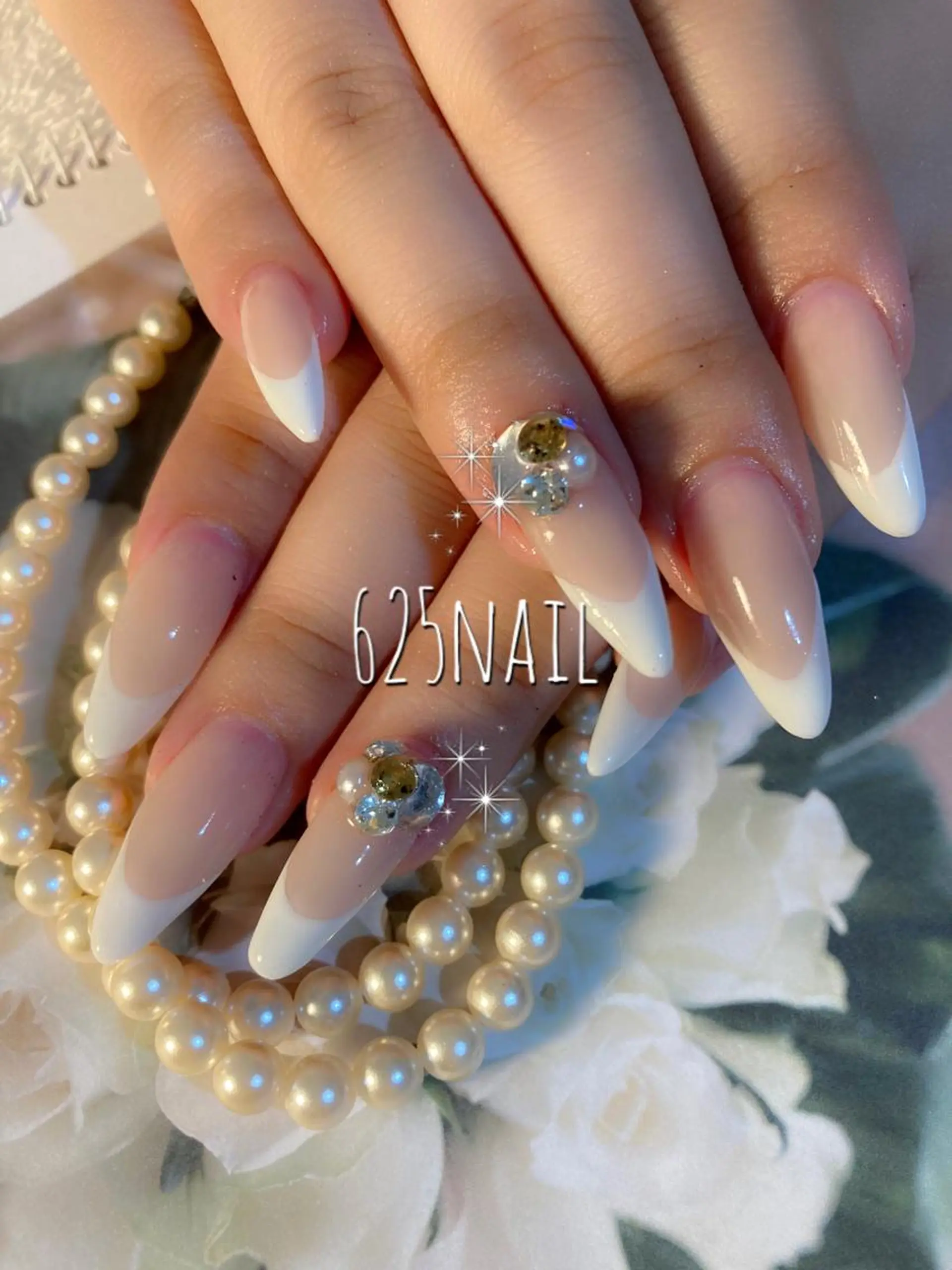 ネイル ハンドネイル 625nail 無料P有/春日白水のネイルデザイン