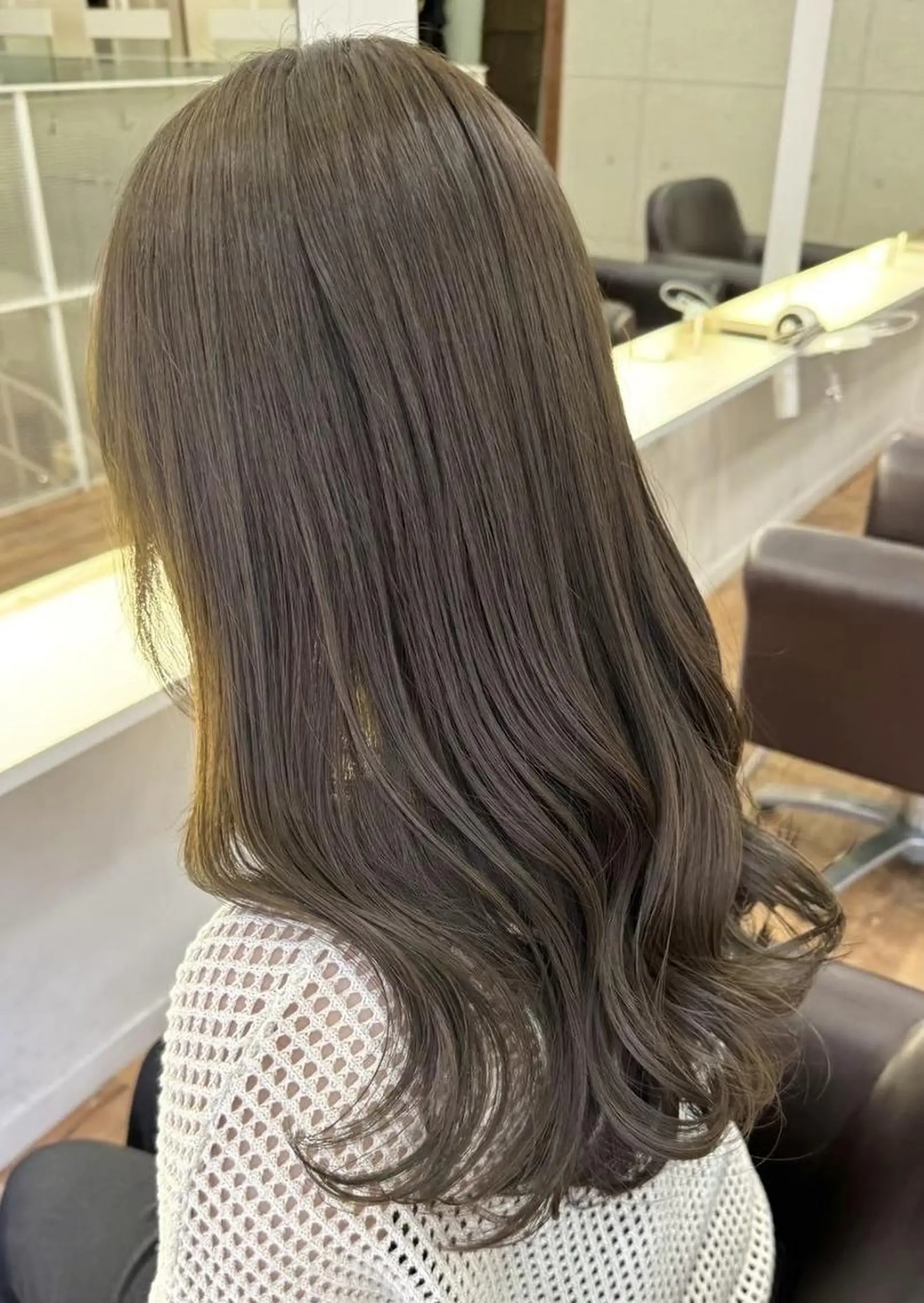 セミロング ひ かるのヘアスタイル