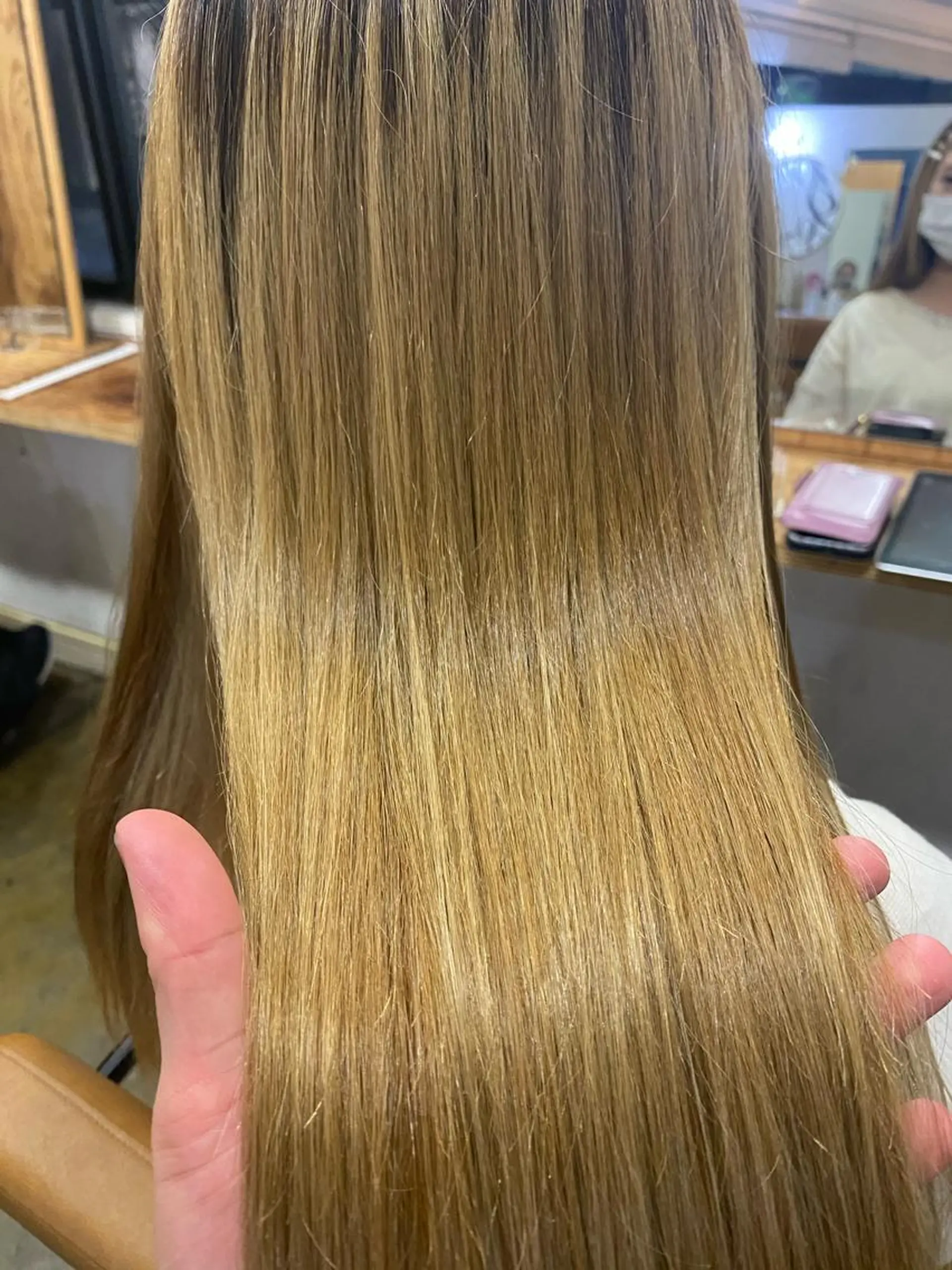 ロング カラー 和歌山髪質改善 那須優太のヘアスタイル