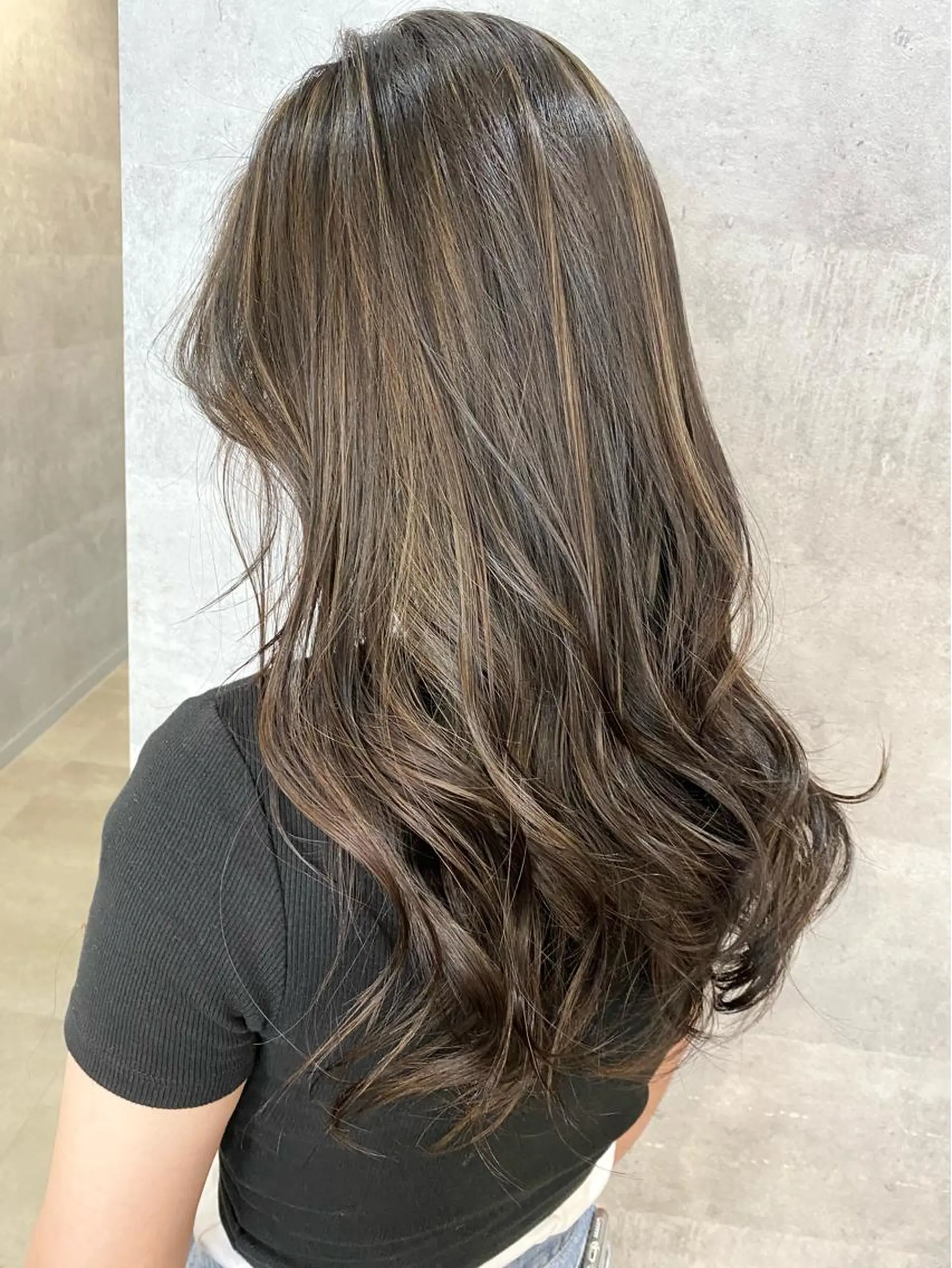 ロング ヘアカラー トリートメント KYOKO 【Bear】のヘアスタイル