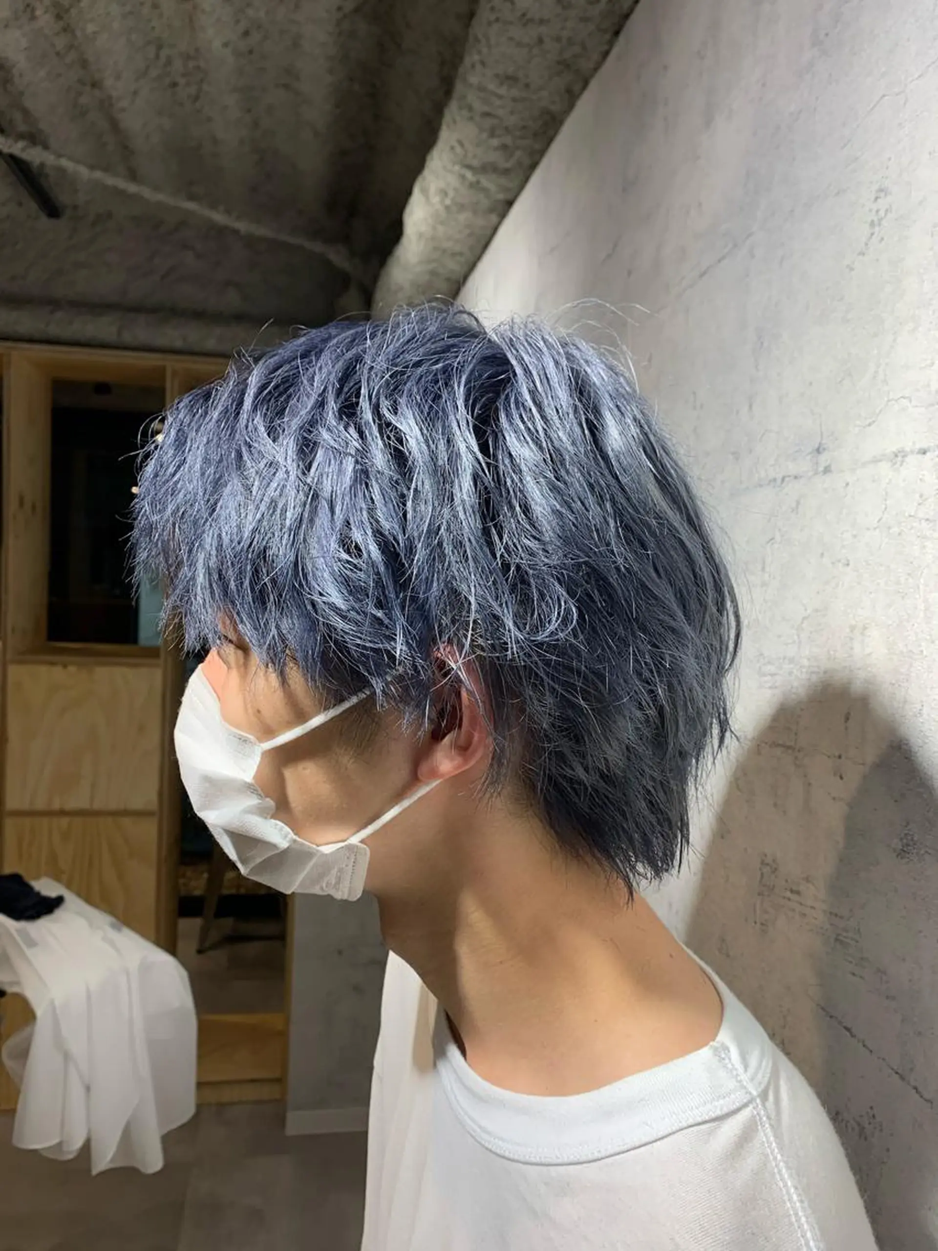 ショート カラー パーマ メンズ ヘアカラー トリートメント Sia中野新橋 『JUNYA』のヘアスタイル